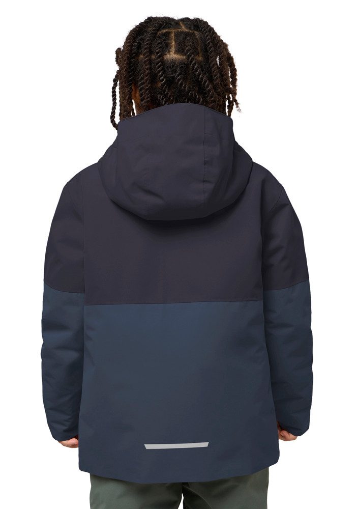 Jack Wolfskin Funktionsjacke TERRAVIEW 2L JKT M fest verbundene Kapuze, 2 Eingrifftaschen, 1 Innentasche