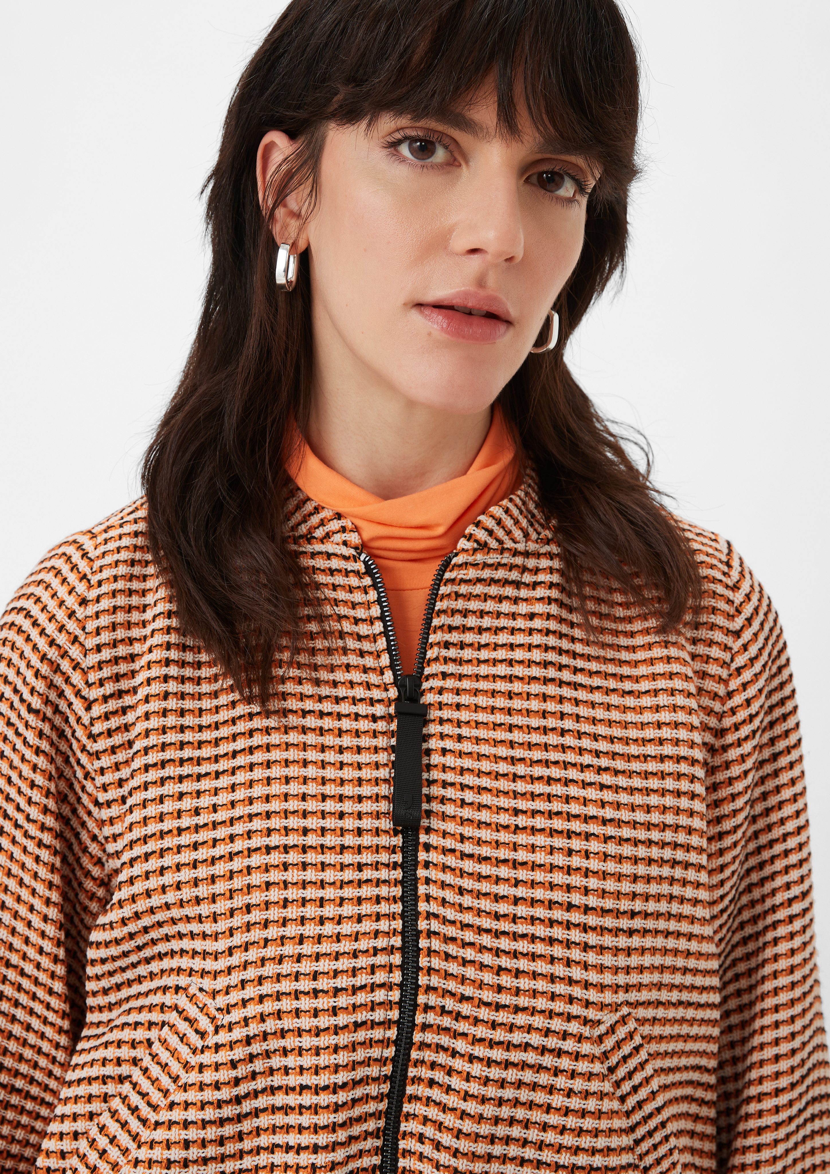 comma casual identity Blusenblazer Blouson-Jacke aus günstig online kaufen