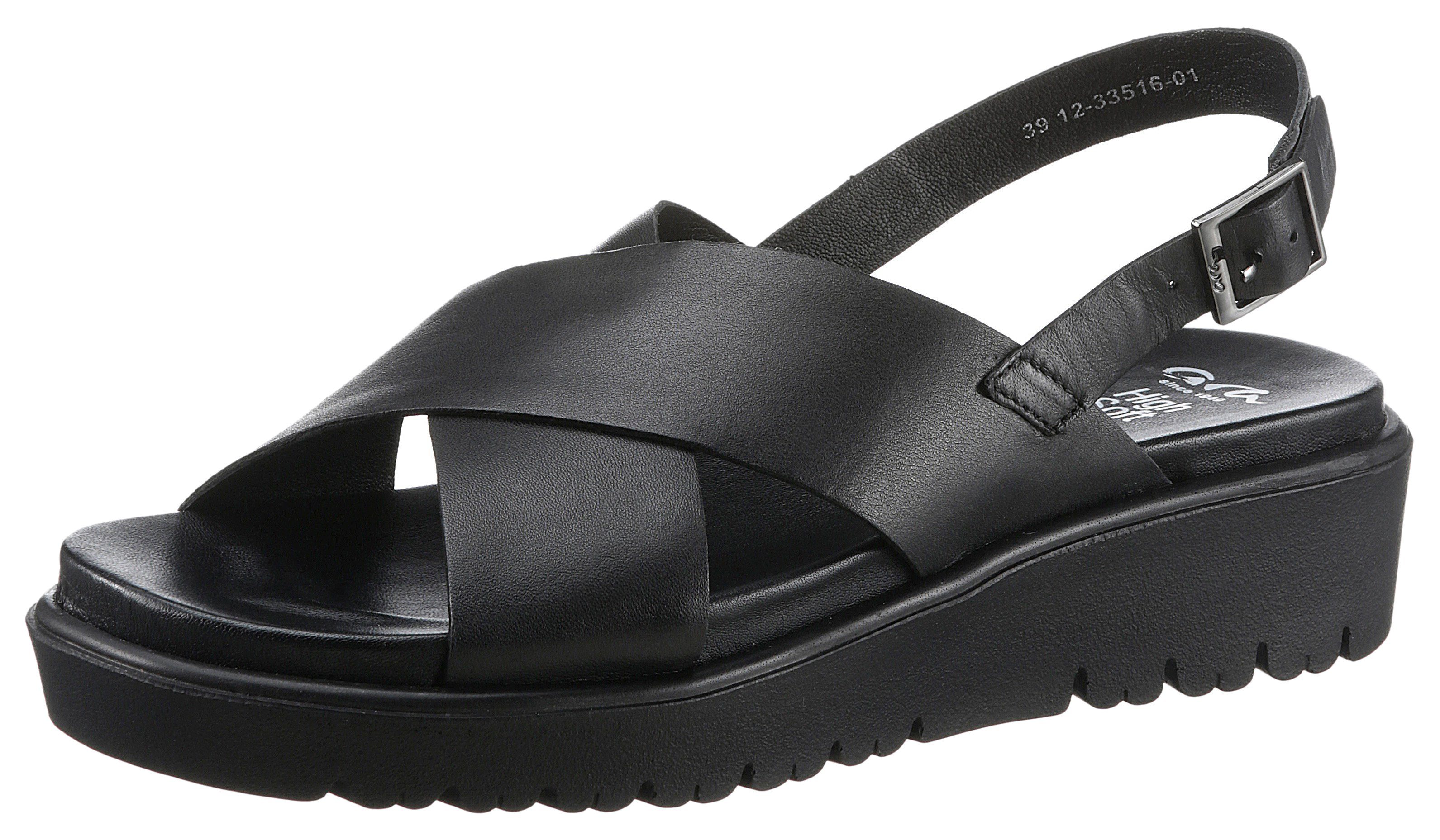Ara BILBAO Sandalette mit verstellbarer Schnalle schwarz