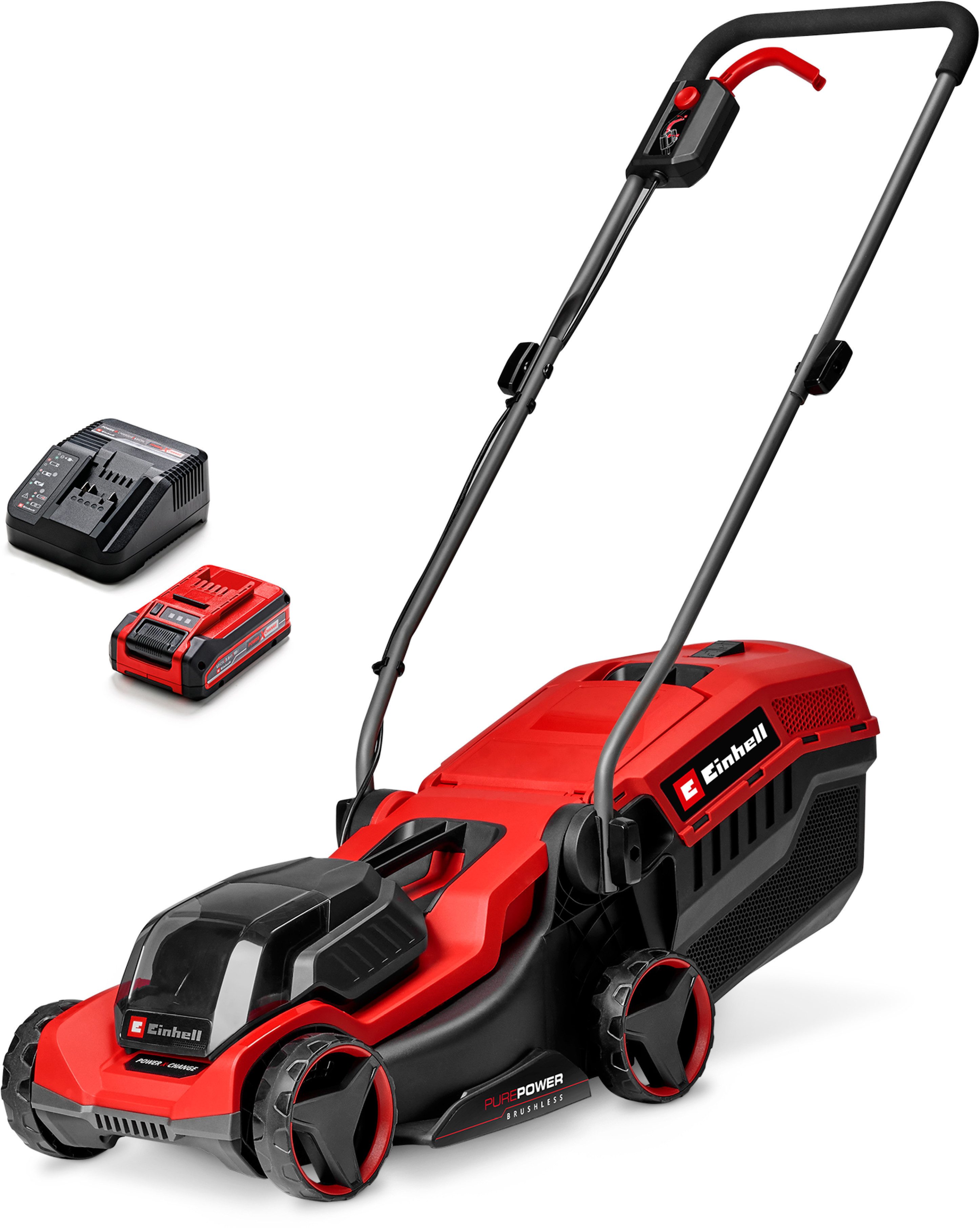 Einhell Akkurasenmäher GE-CM 18/30-1 Li BL, 30 cm Schnittbreite, 1x3,0Ah