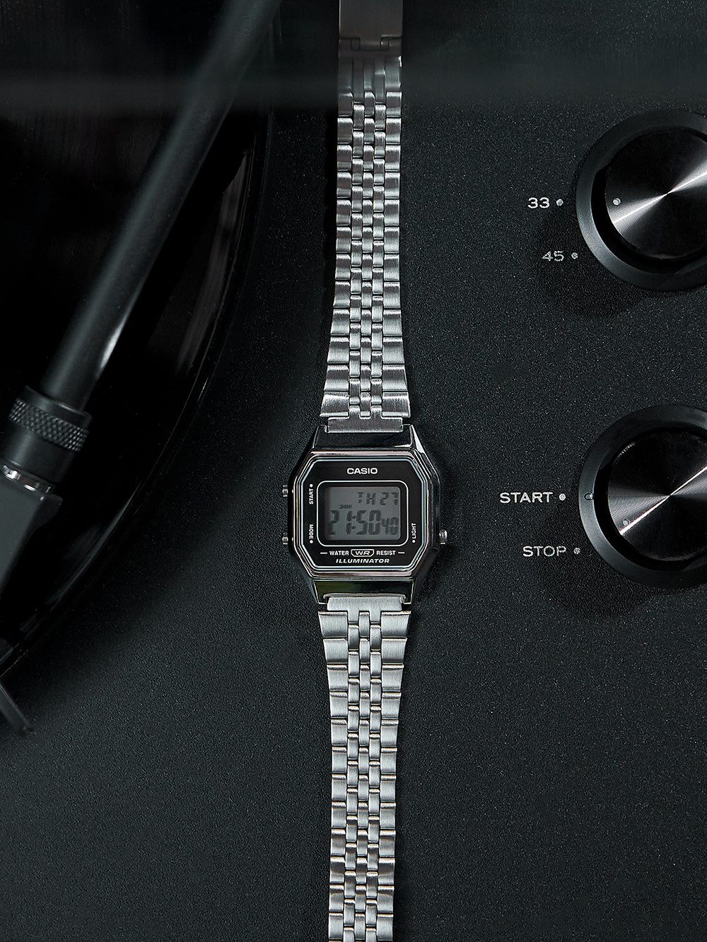 CASIO Quarzuhr CASIO LA680WEA-1EF Collection Unisex Uhr 28mm 3ATM CASIO LA680WEA-1EF Collection Unisex Uhr 28mm 3ATM