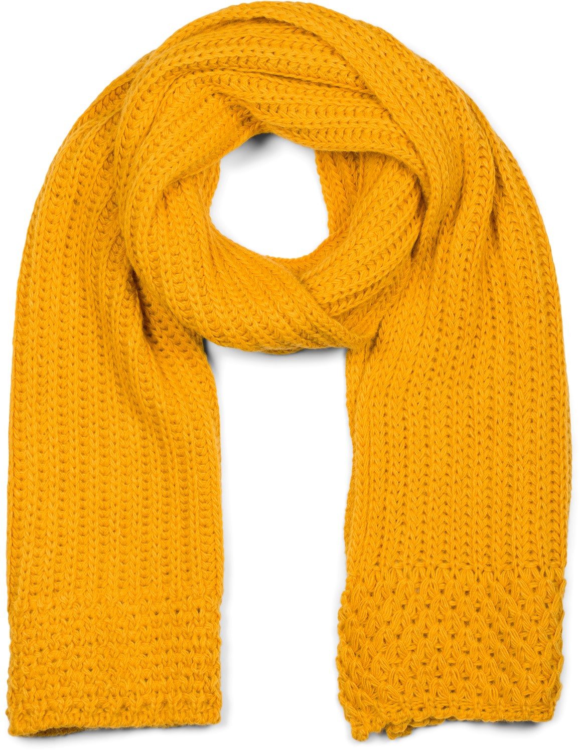 styleBREAKER Strickschal Langer Strick Schal mit Rippen und Perl Strickmuster, (1-St)