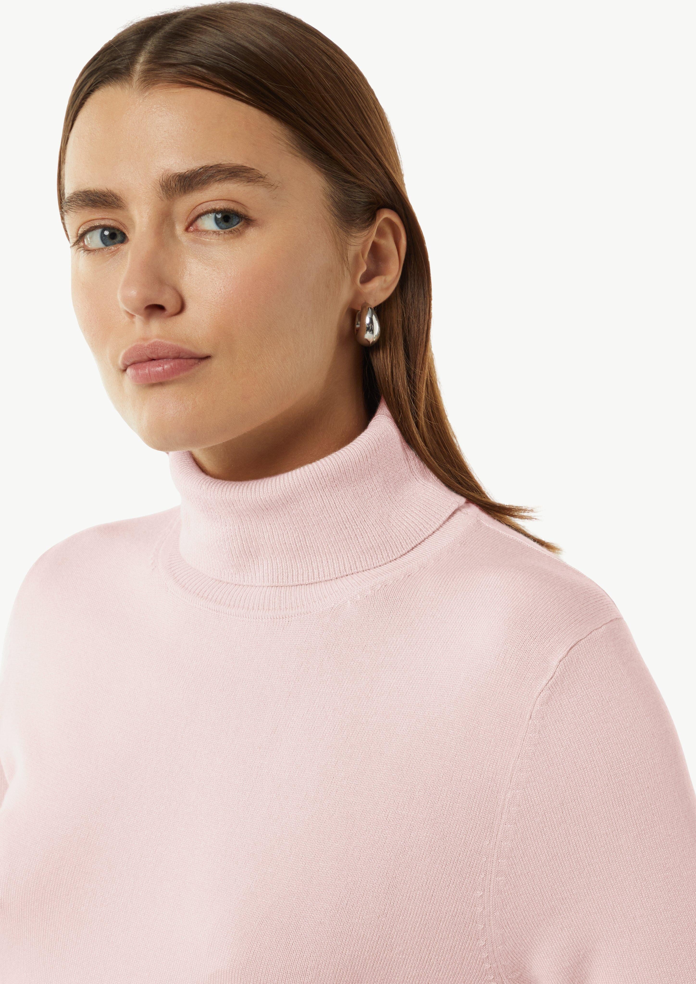 Comma Langarmshirt Feinstrickpullover mit Ziernähten Ziernaht günstig online kaufen