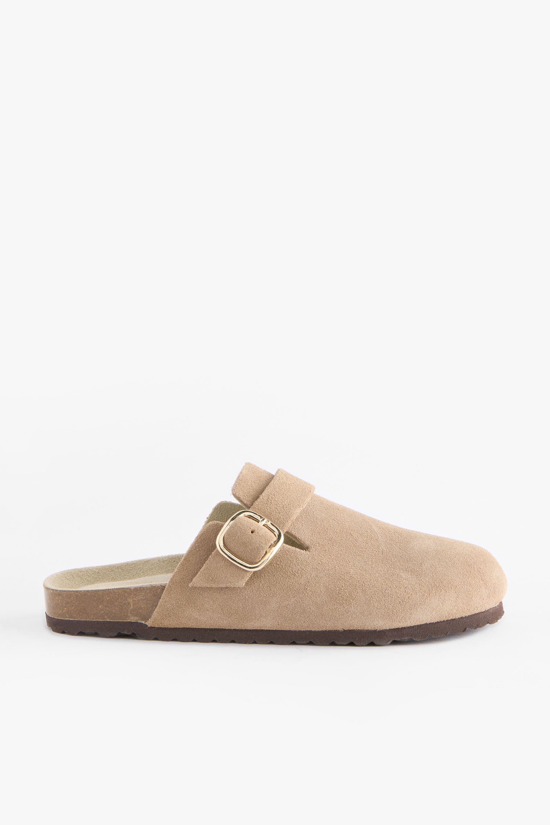 Next Forever Comfort® Leder-Clogs mit Fußbett günstig online kaufen