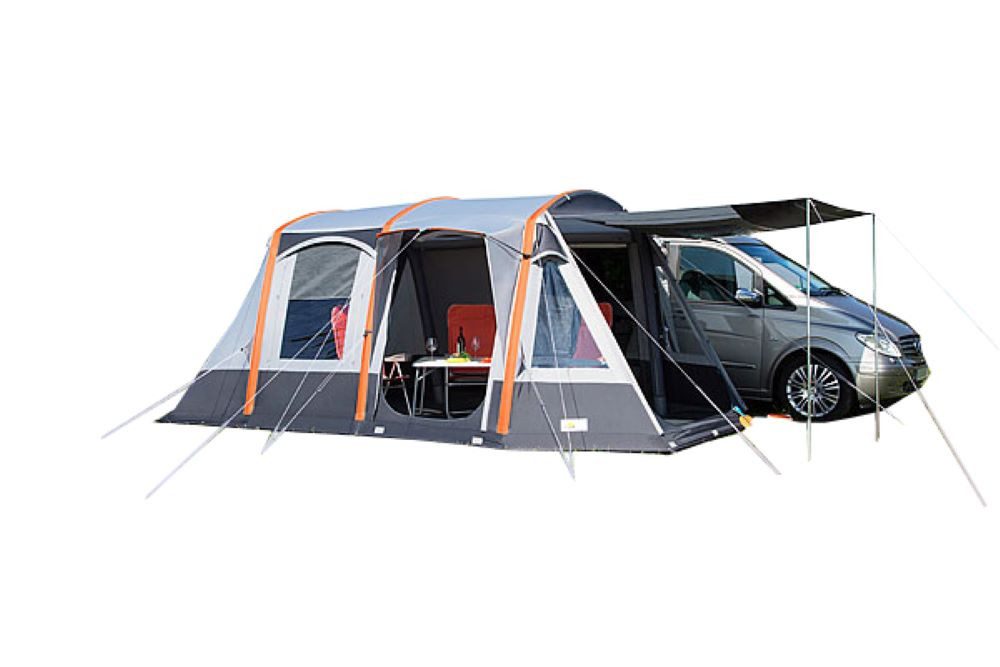 aufblasbares Zelt Buszelt Pegasus Air incl. Zeltboden, Air-In-System (B/T) 500 x 300 cm