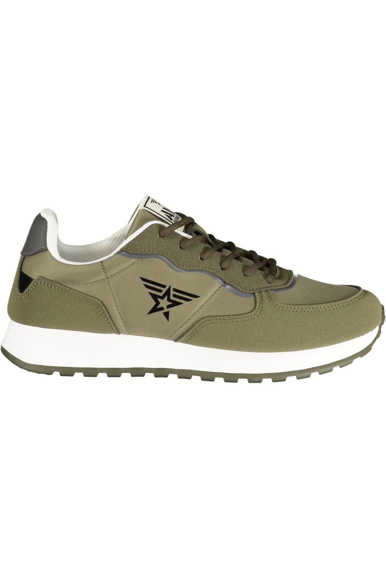 AVX AVIREX DEPT Sneaker Grüner Herrensneaker mit Kontrasten &