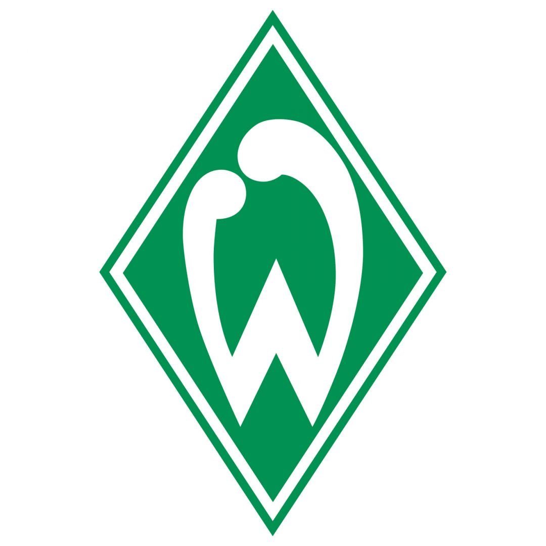K&L Wall Art Wandtattoo Fußball Wandtattoo SV Werder Bremen Vereinslogo grü günstig online kaufen