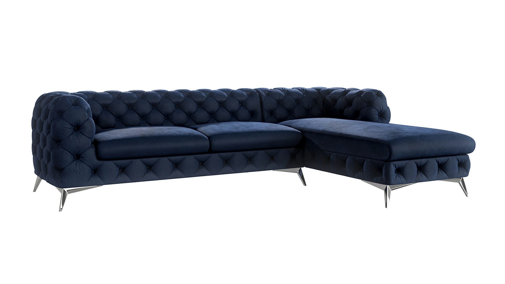 S-Style Möbel Ecksofa Kalina, Chesterfield mit günstig online kaufen