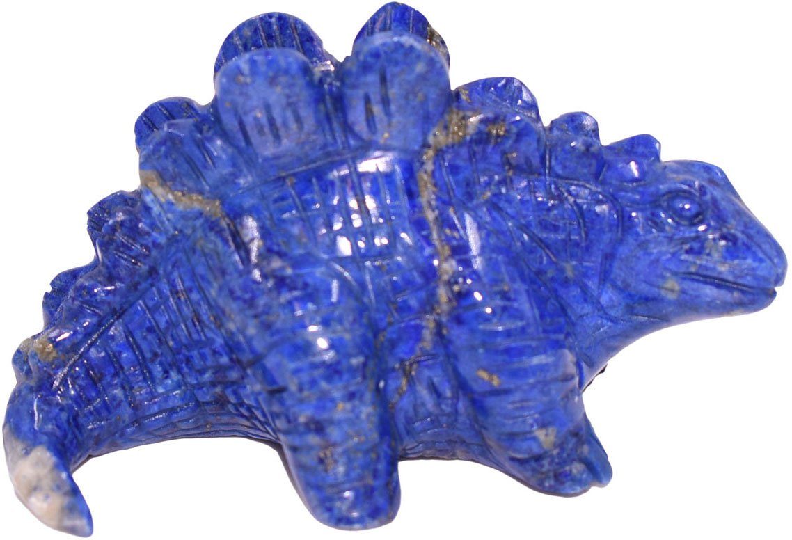 St), - Anlass Dinosaurier Tierfigur Geschenk Lapislazuli Firetti Farbstein Weihnachten! Schmuck Perfekt zu Dekofigur Edelstein jedem (1 Geburtstag,