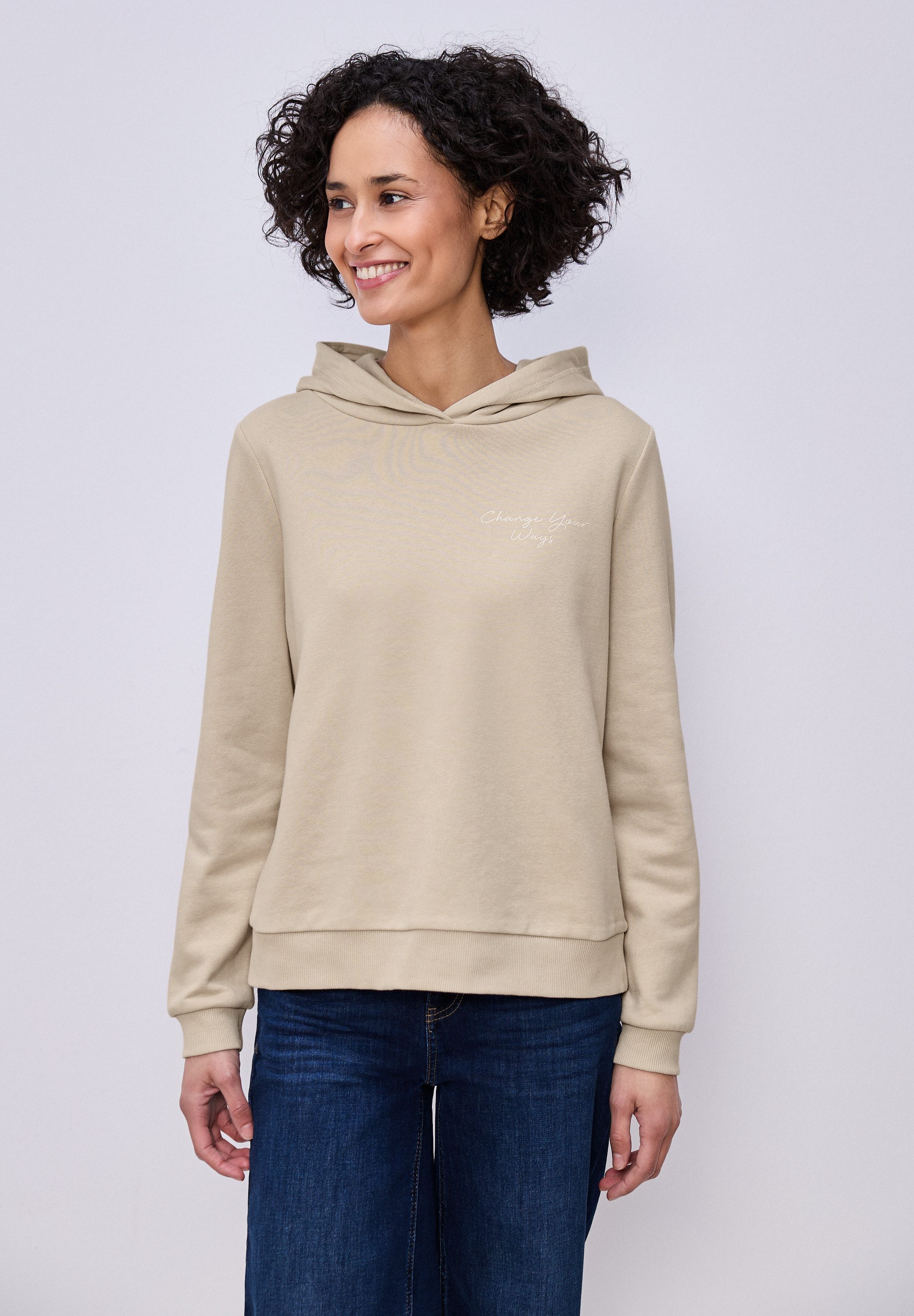 STREET ONE Sweatshirt mit Kapuze