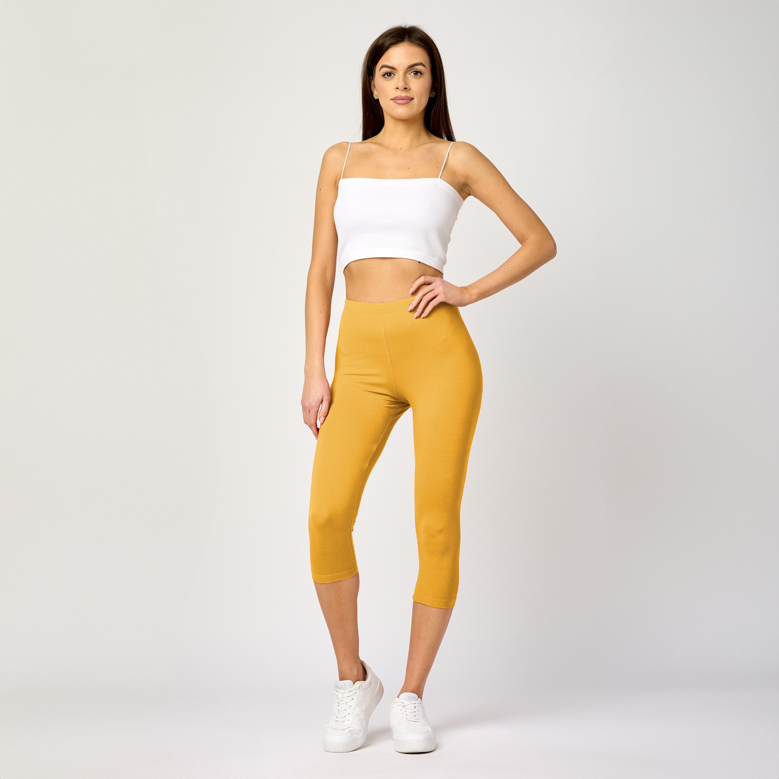 Merry Style Leggings Damen Caprihose 3/4 günstig online kaufen