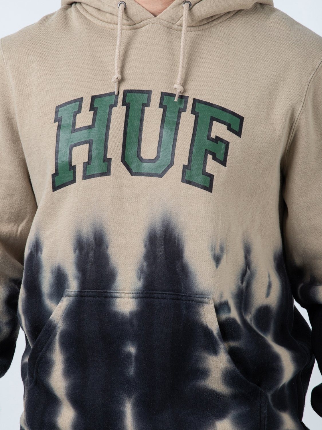 HUF Tiedye Tan Hartford HUF Hoodie Hoodie