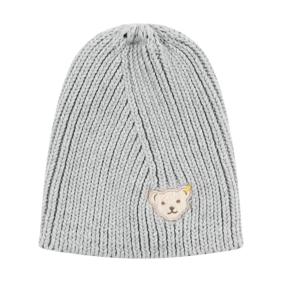 Strickmütze Melange Soft & Baby Steiff Accessoires Grey Mini Mütze