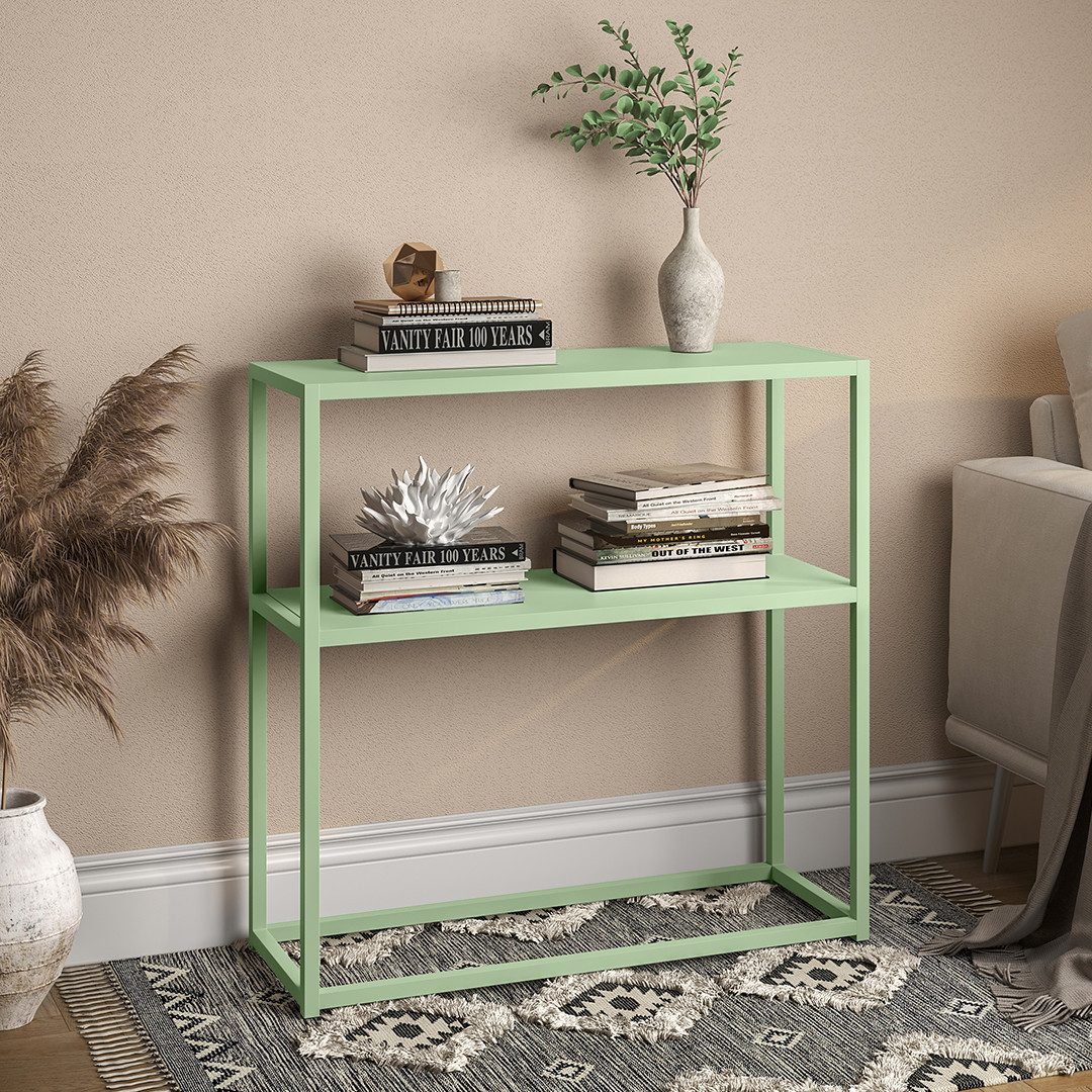 skølm Ablageregal Skadi, Metallregal, höhenverstellbare Füße, 80x28x80 cm ( günstig online kaufen