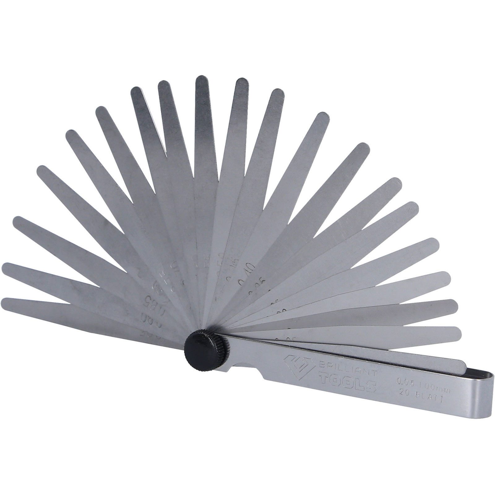 Montagewerkzeug BRILLIANT TOOLS Präzisions-Fühlerlehre 0,05 - 1 mm - BT114901