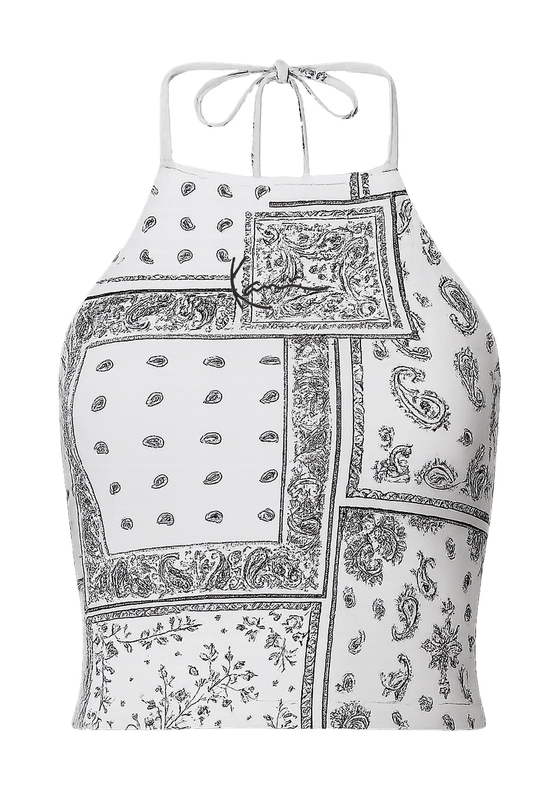 Karl Kani Muskelshirt Karl Kani Signature Paisley Neckholder Top (1-tlg) günstig online kaufen