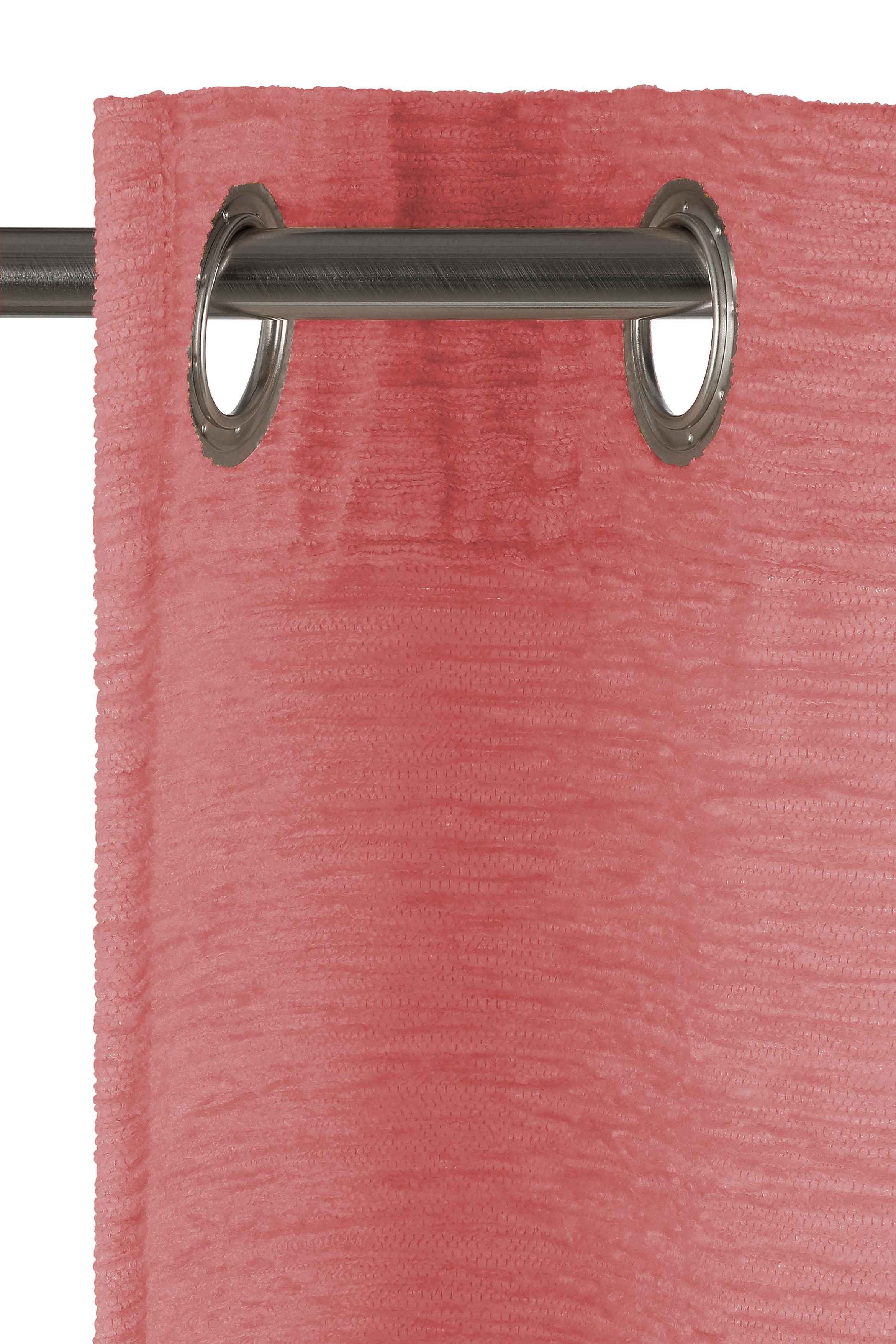 Wirth Vorhang Holmsund 288g/qm (1 St), Ösen, blickdicht, Chenille