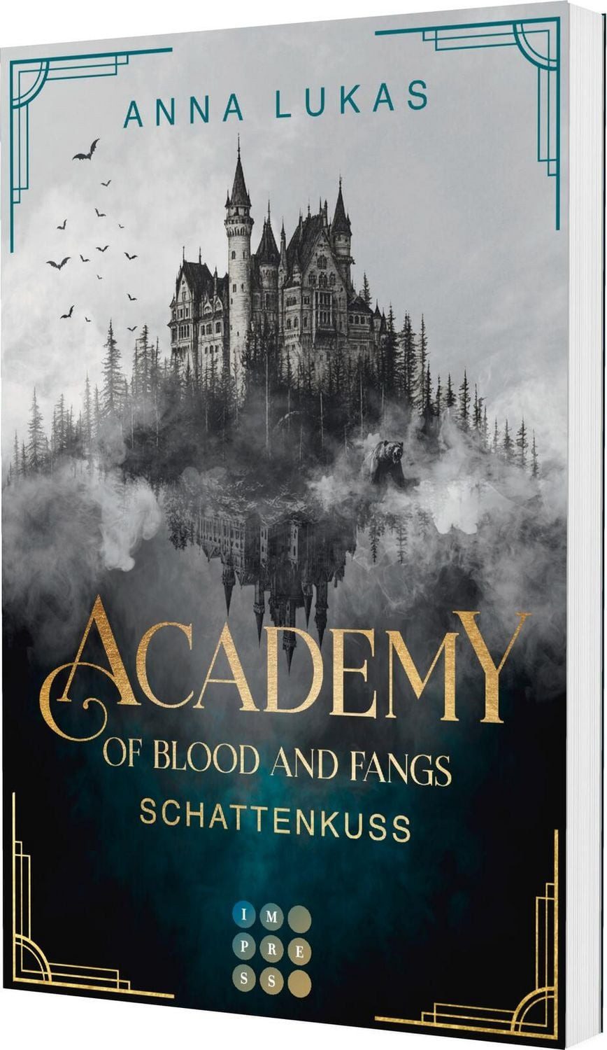 Academy of Blood and Fangs 2: Schattenkuss / Anna Lukas, Fesselnde Slow Burn Romantasy an einer düsteren Vampirjäger-Academy in Rumänien