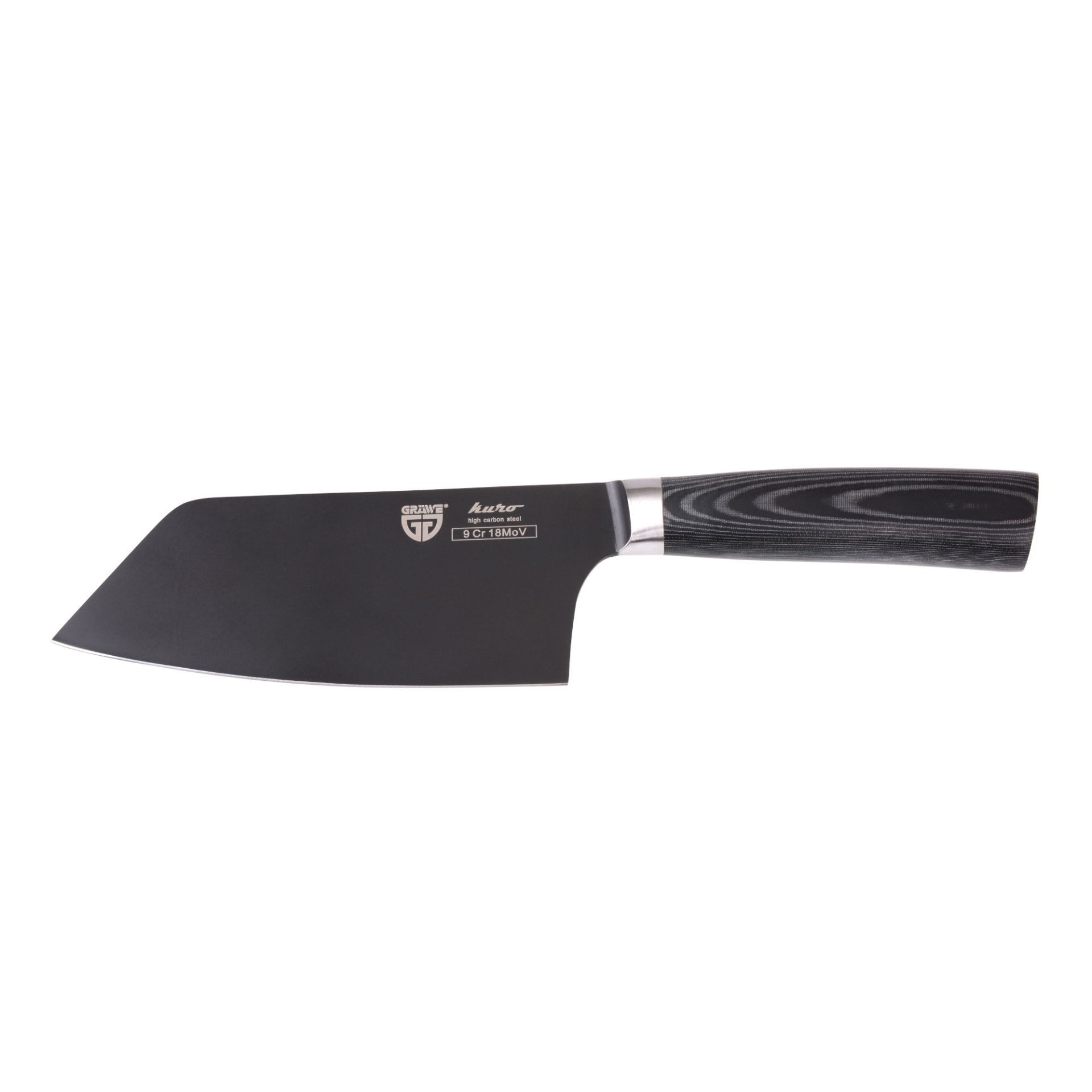GRÄWE Kochmesser, Gräwe Kuro Beil / Spalter schwarz