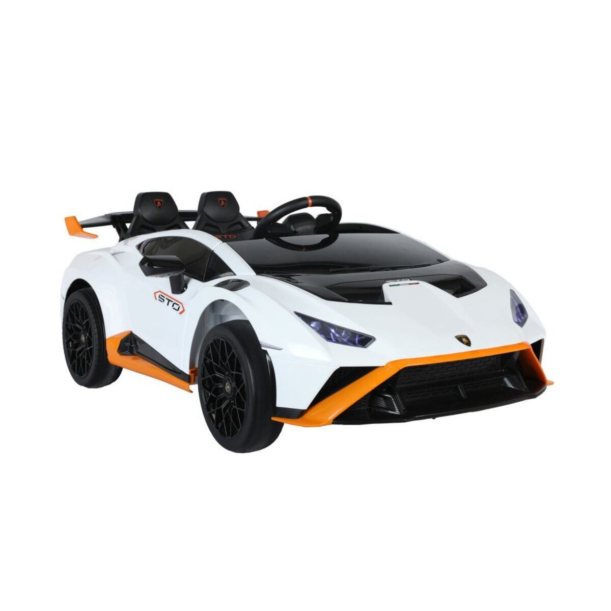 Wisam Elektro-Kinderauto Weißes Lamborghini STO DRIFT Elektrofahrzeug