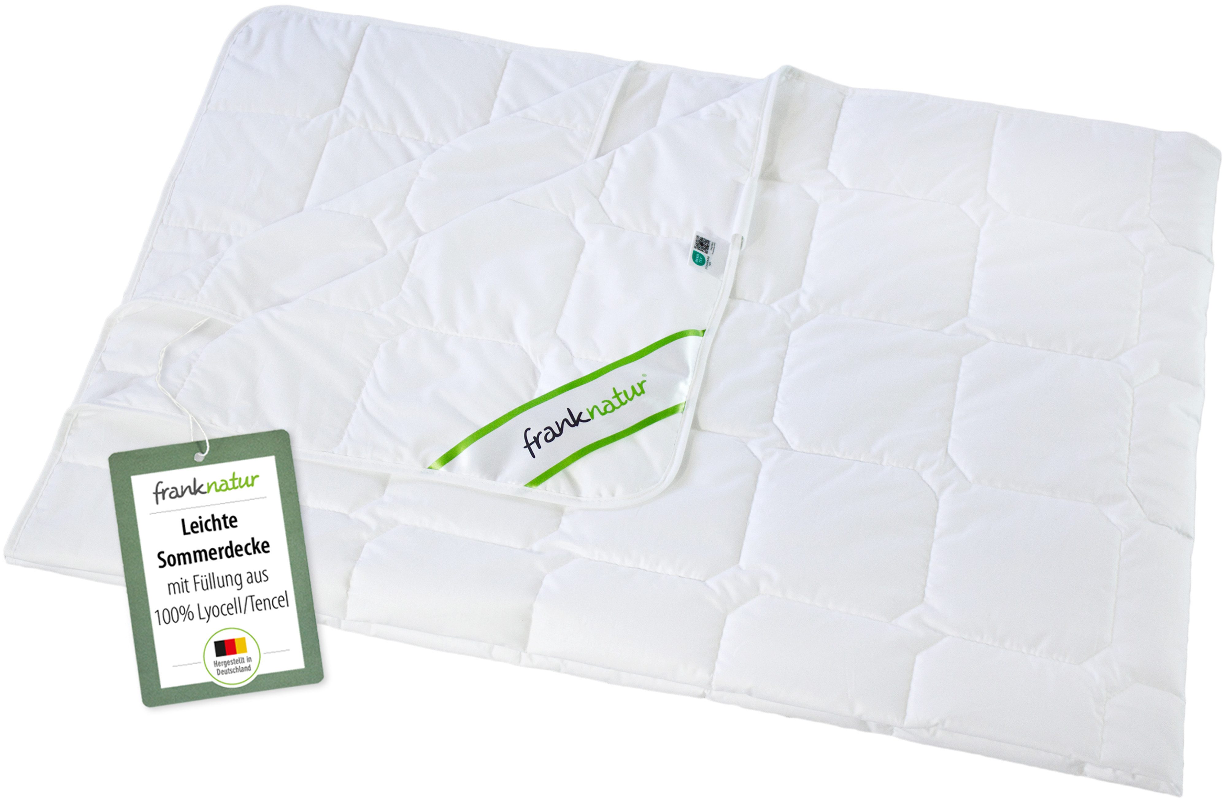 franknatur Naturfaserbettdecke Sommerdecke Lyocell, Füllung: 100% Lyocell/T günstig online kaufen