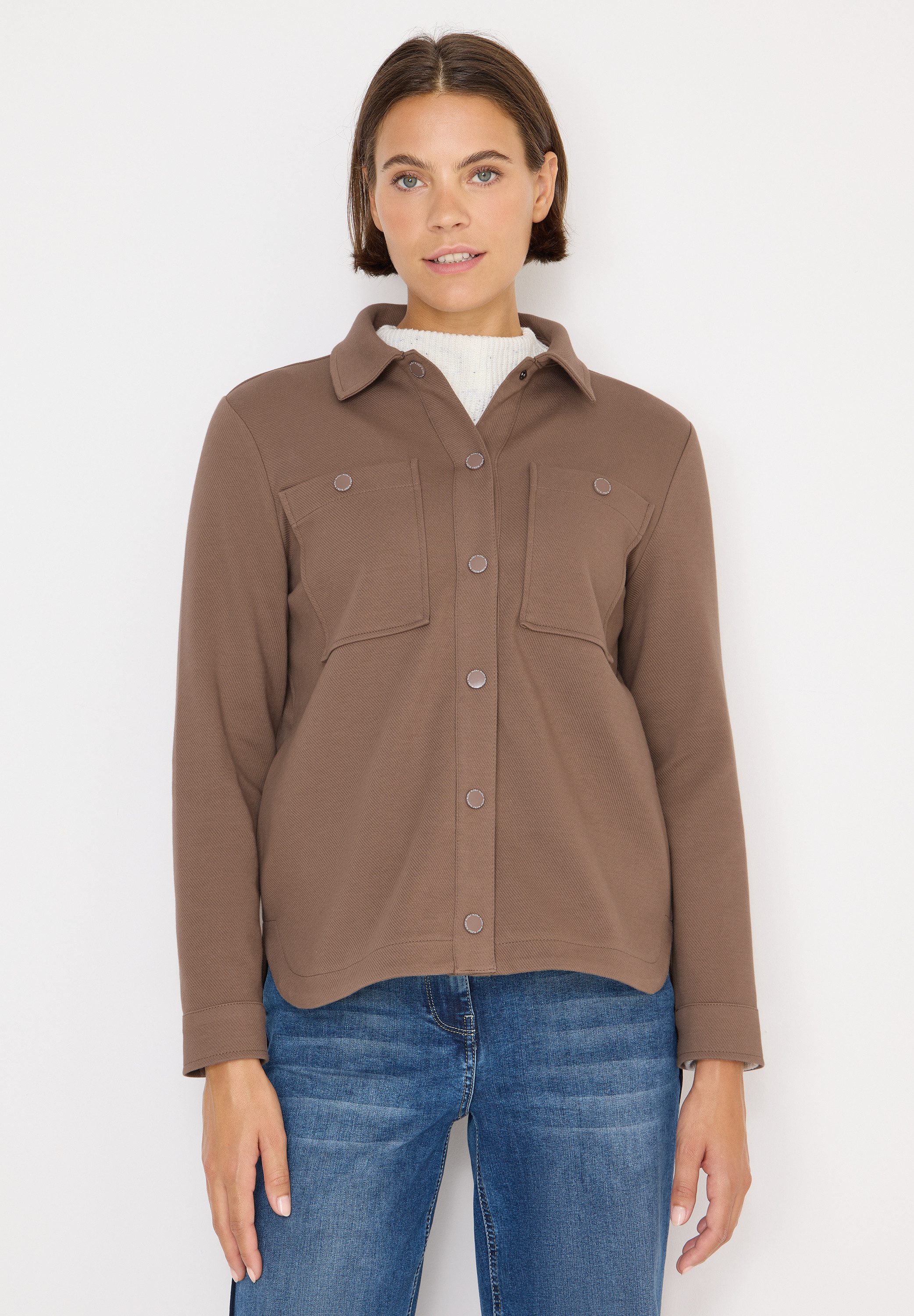 CECIL Kurzjacke mit Strick-Struktur