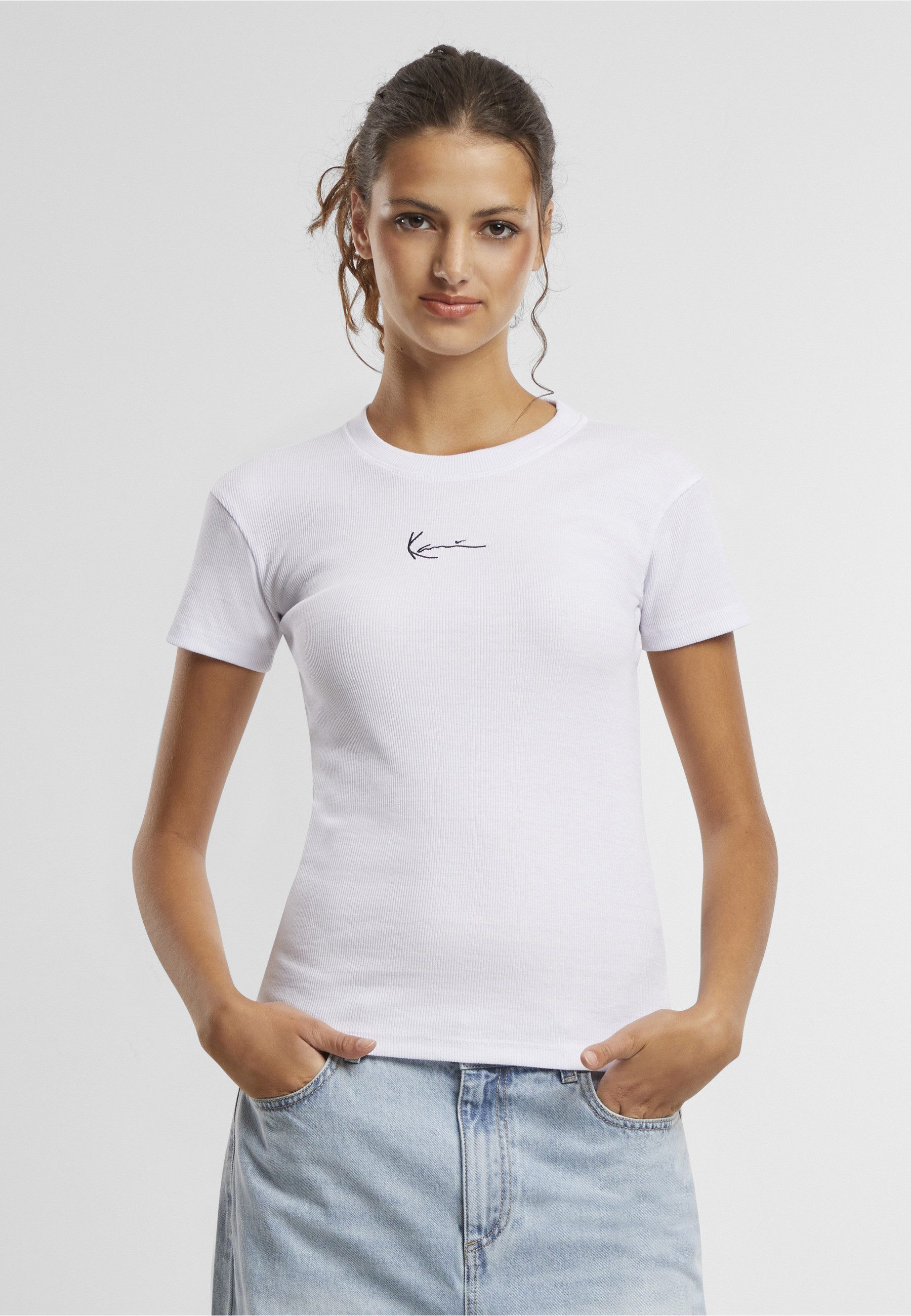 Karl Kani T-Shirt Karl Kani Small Signature Rib T-Shirt (1-tlg)
