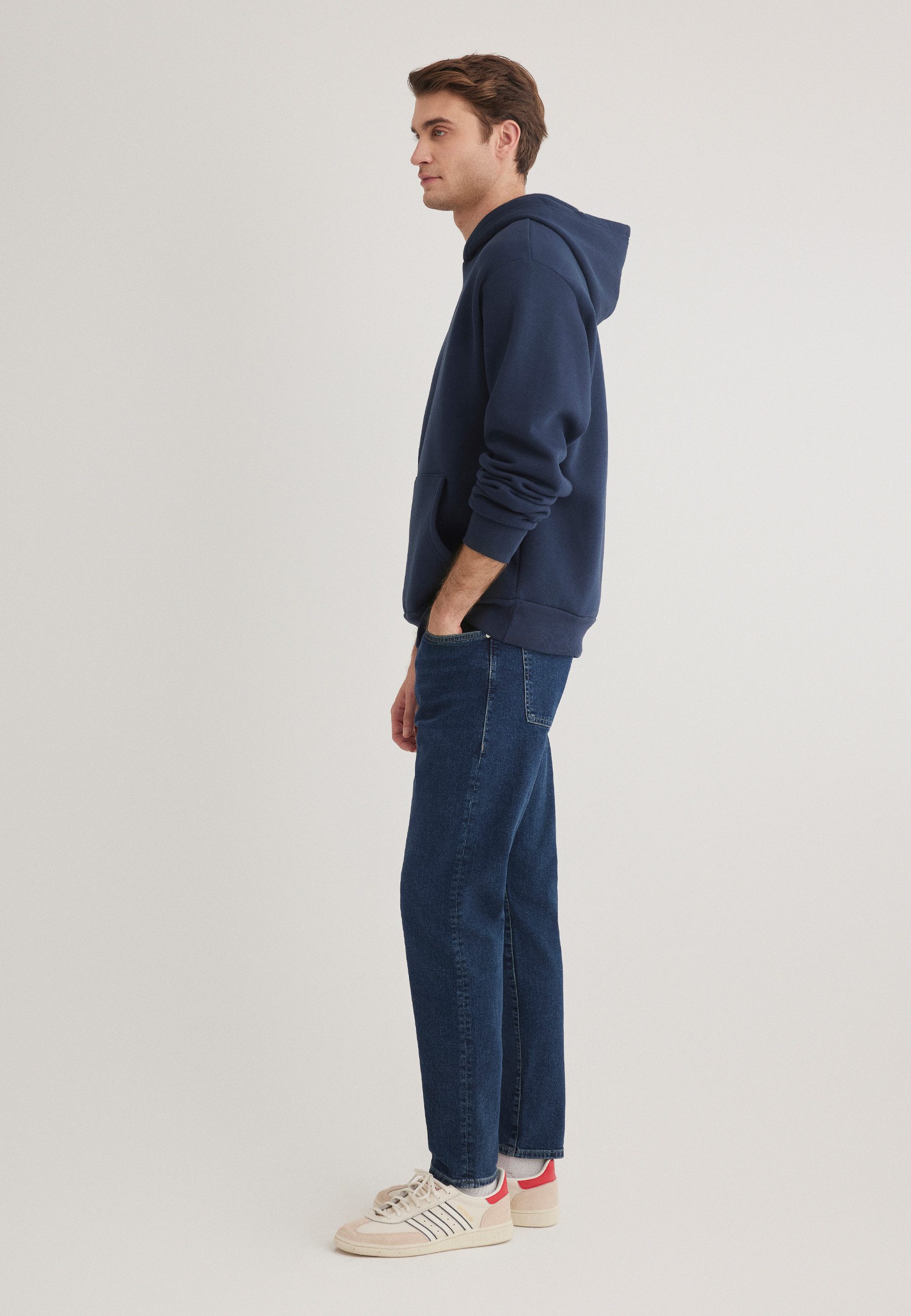 Mavi Kapuzenpullover HOODIE Hoodie mit Bauchtasche