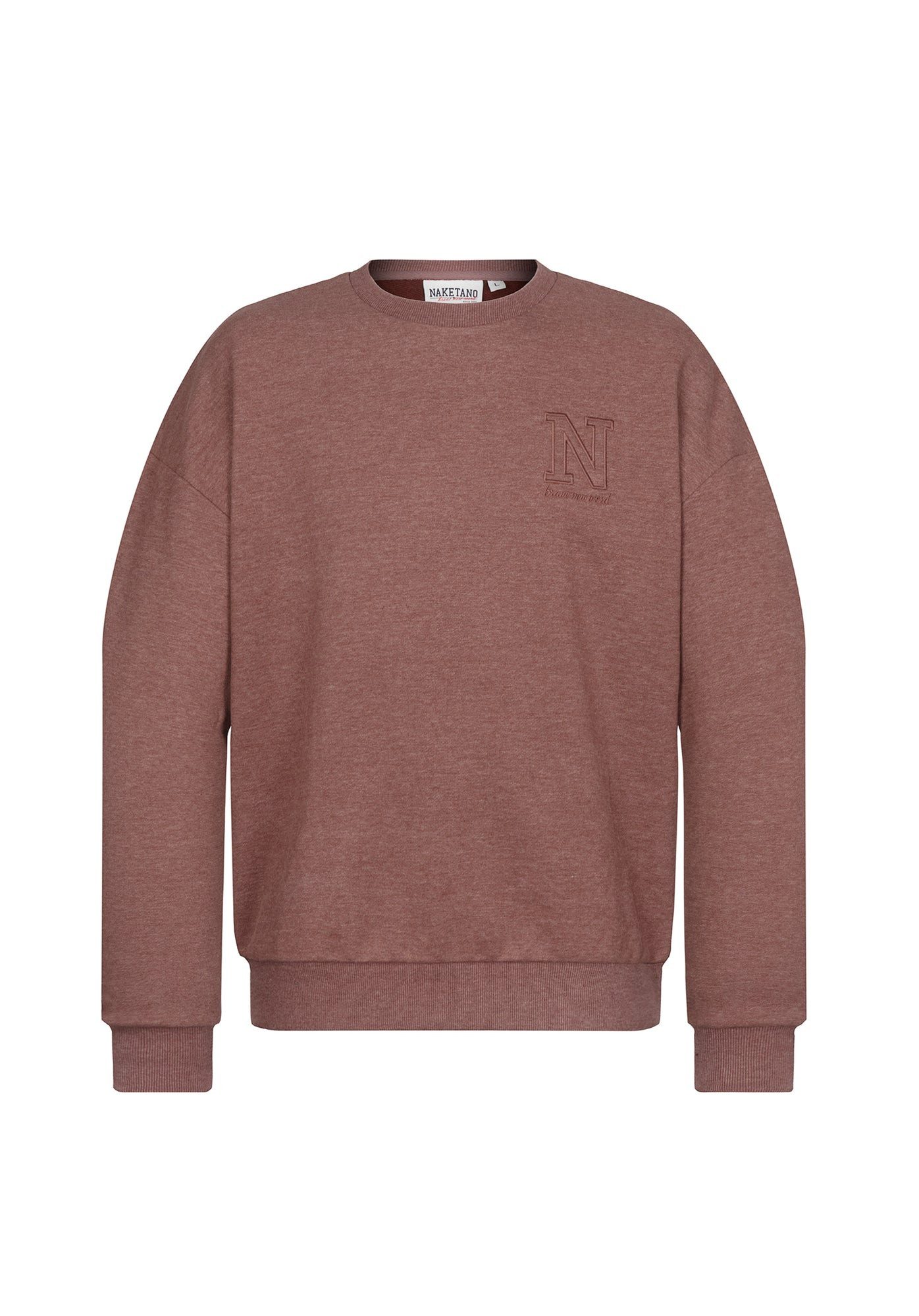 Sweatshirt Pullover Herren Baumwolle, Rundhals, weich, Streetwear, casual