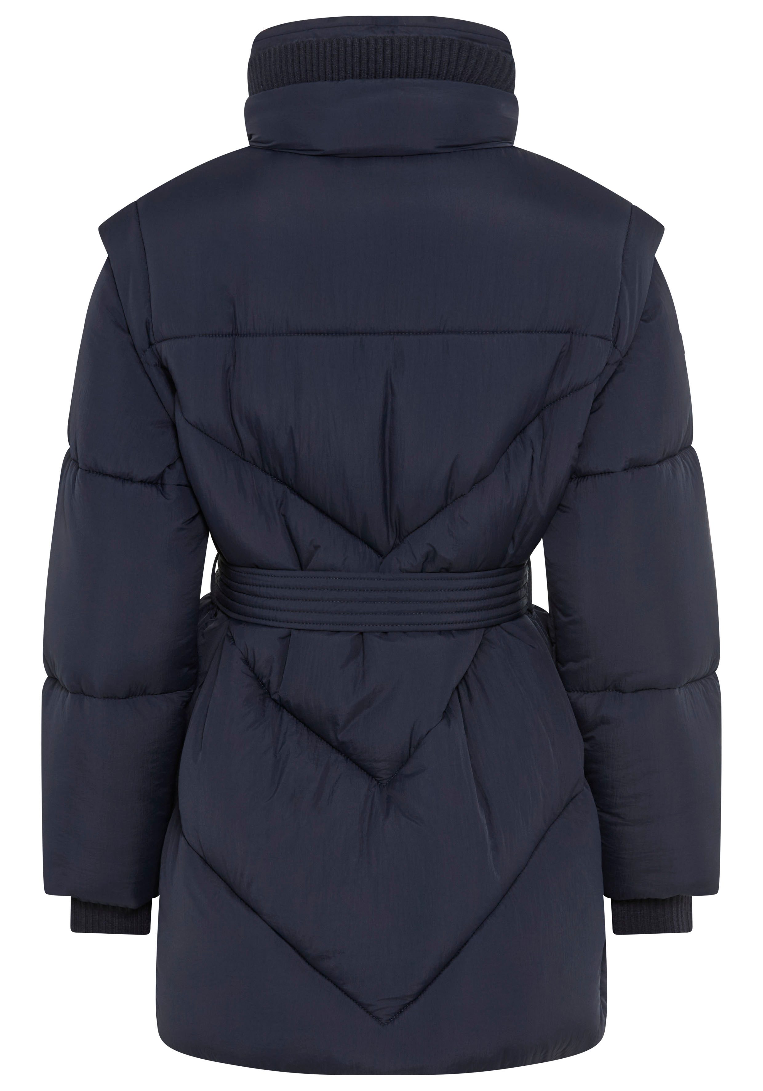 BOSS ORANGE Steppjacke Piobella Premium Damenmode Regular Fit, tailliert, mit Gürtel