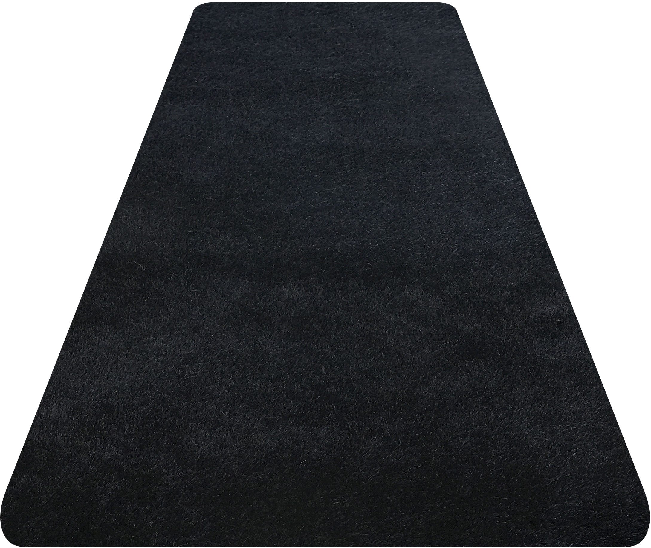 Bruno Banani Hochflor-Läufer Dana Teppich, Kundenliebling, rechteckig, Höhe: 30 mm, Brücke, uni, weich, Mikrofaser, Diele, Flur, Wohnzimmer, Schlafzimmer