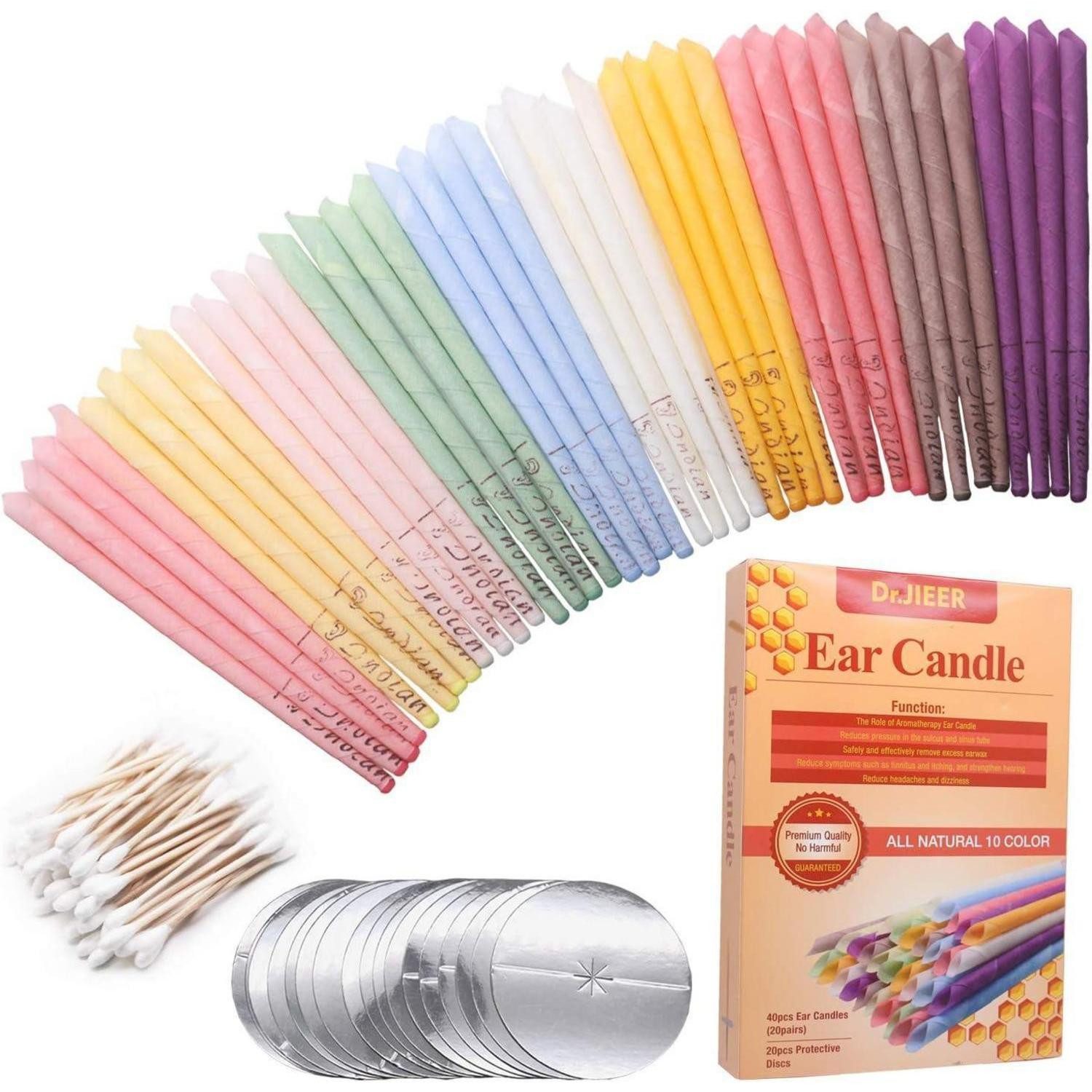 LuxusKollektion Räucherstövchen 40PCS Ohrenkerzen Bienenwachs Ohrenschmalze günstig online kaufen