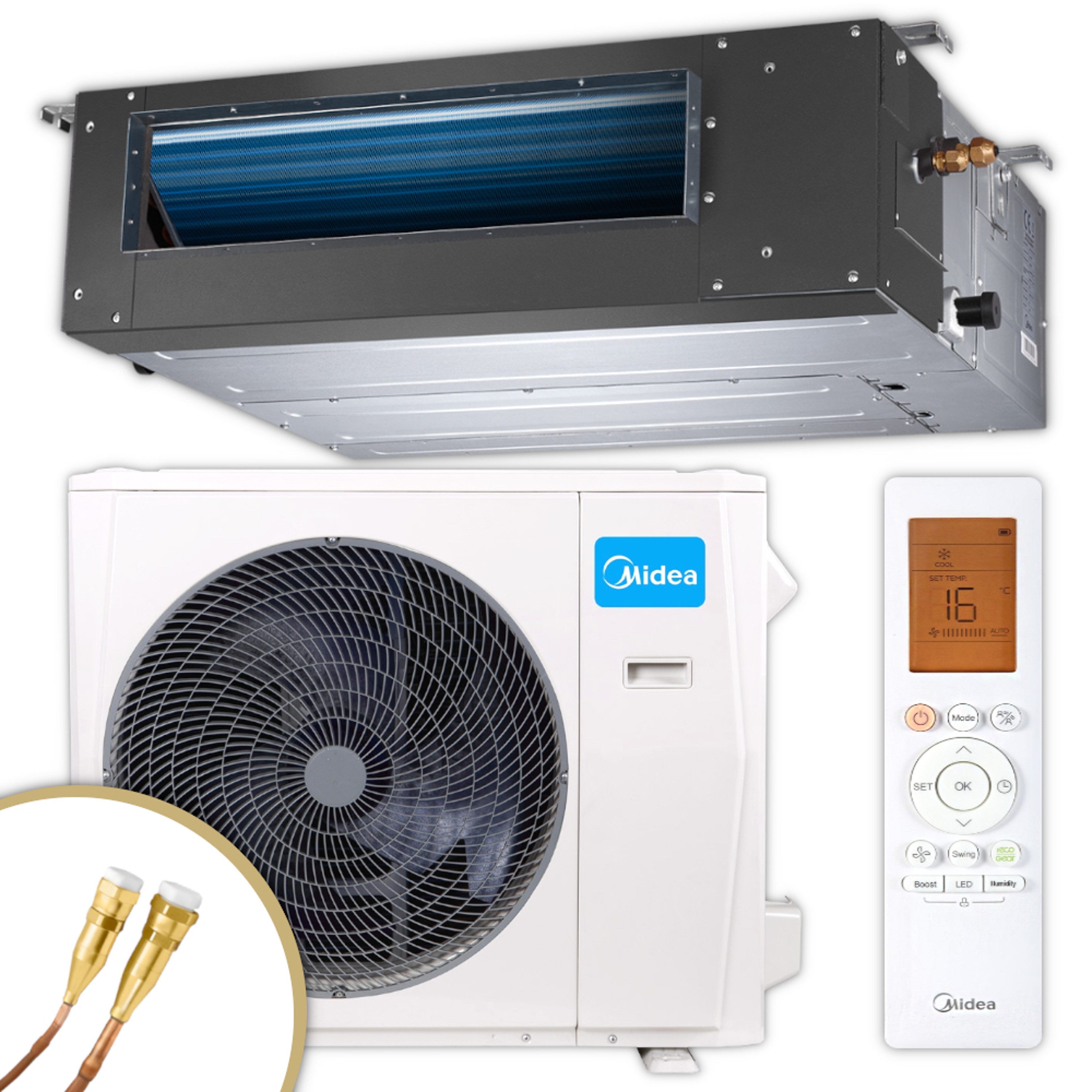 Midea Split-Klimagerät MTJ-36HWFNX(GA) + MOD30-36HFN8-ME