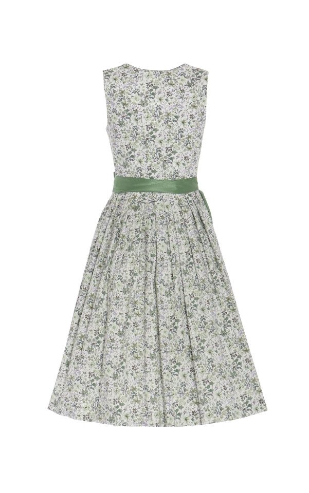 Berwin Dirndl Blumendirndl mit uni Schürze günstig online kaufen