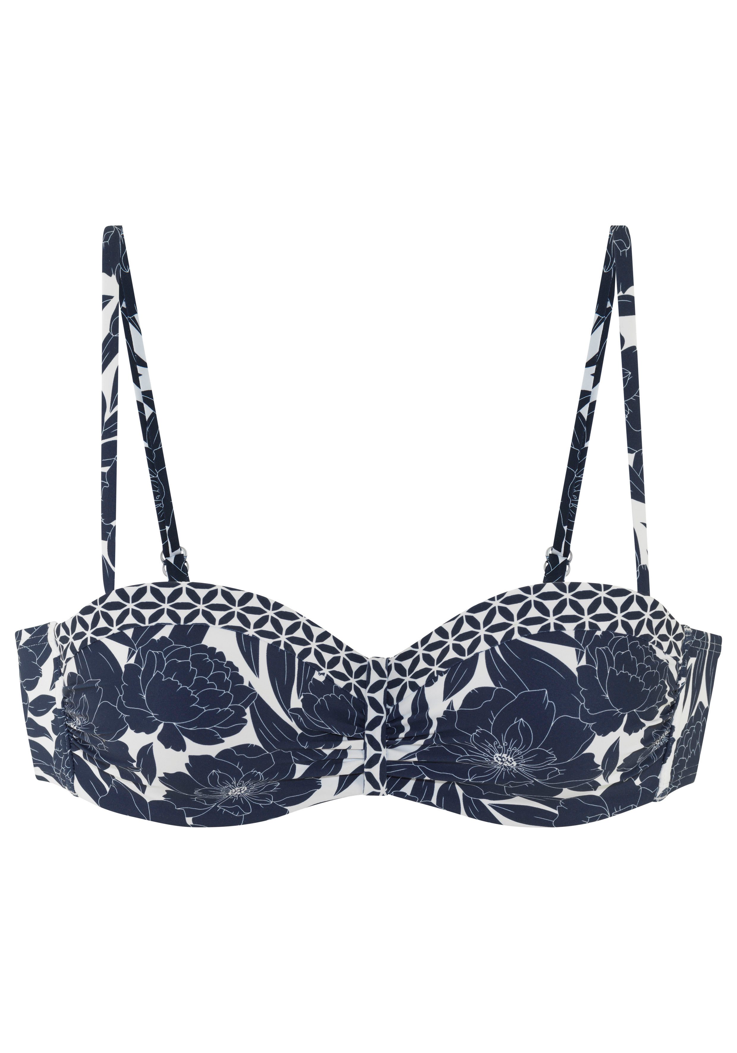 Sunseeker Bügel-Bandeau-Bikini-Top Blossom, im Muster-Mix günstig online kaufen
