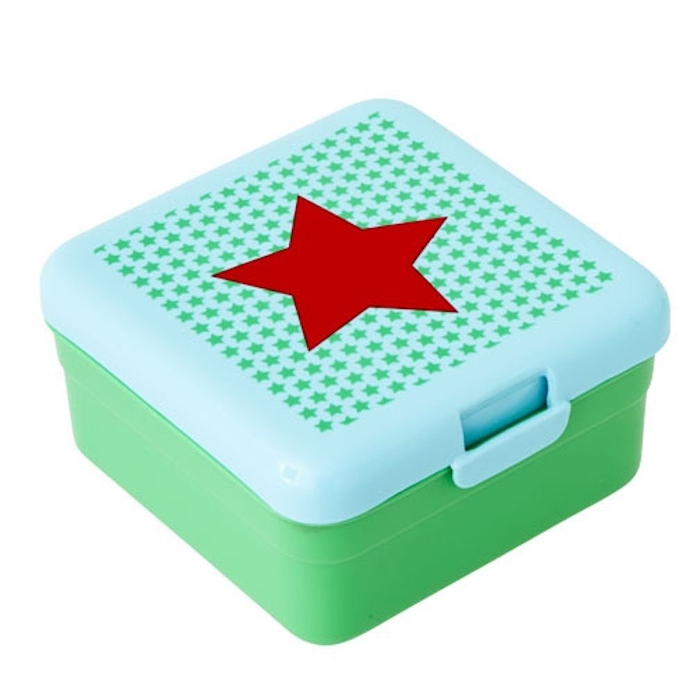 Star Brotdose Lunchbox Small Lunch Vesperdose with Print Kids Box rice
