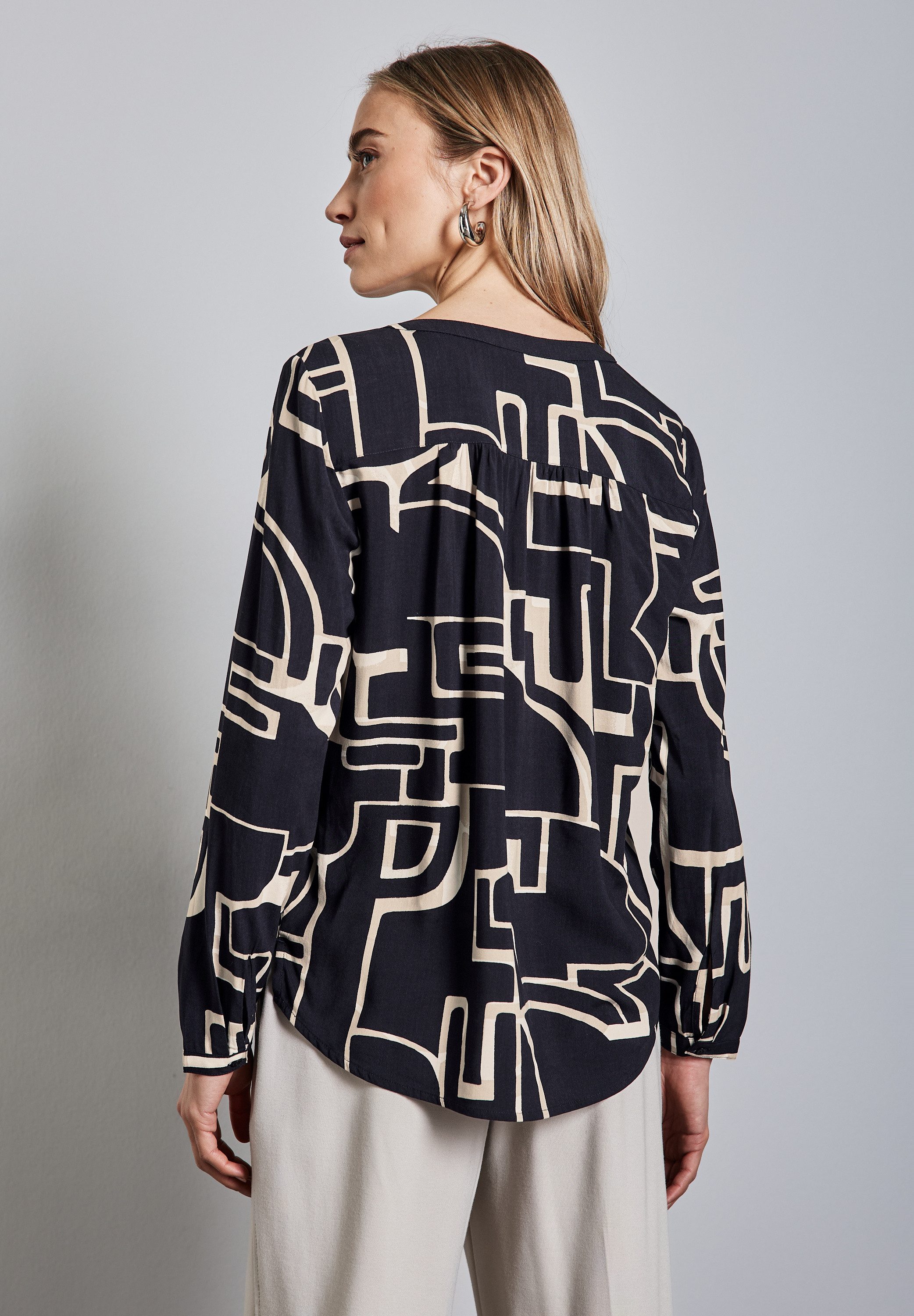 STREET ONE Langarmbluse