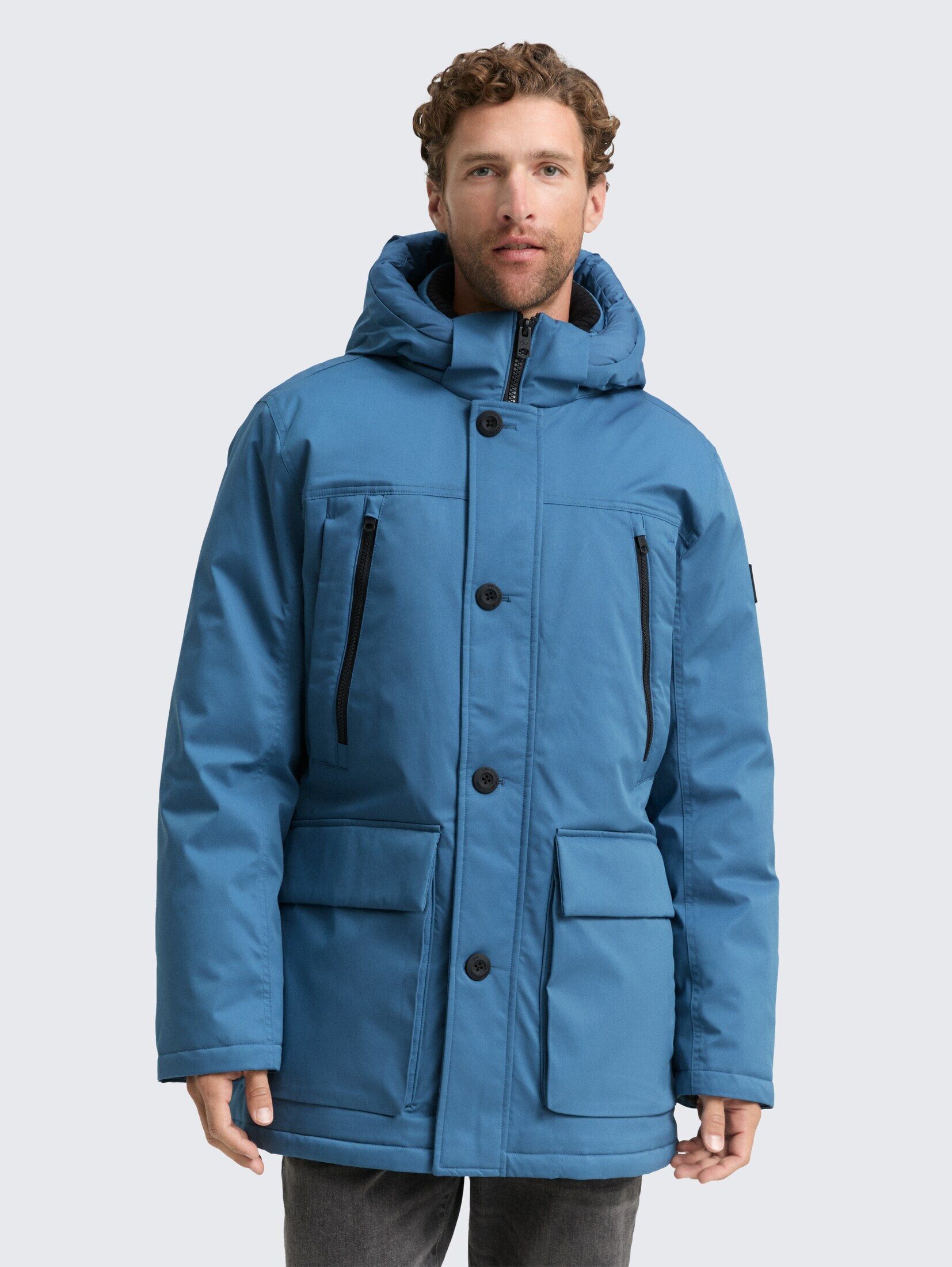 TOM TAILOR Wintermantel Куртки Arctic Parka mit abnehmbarer Kapuze