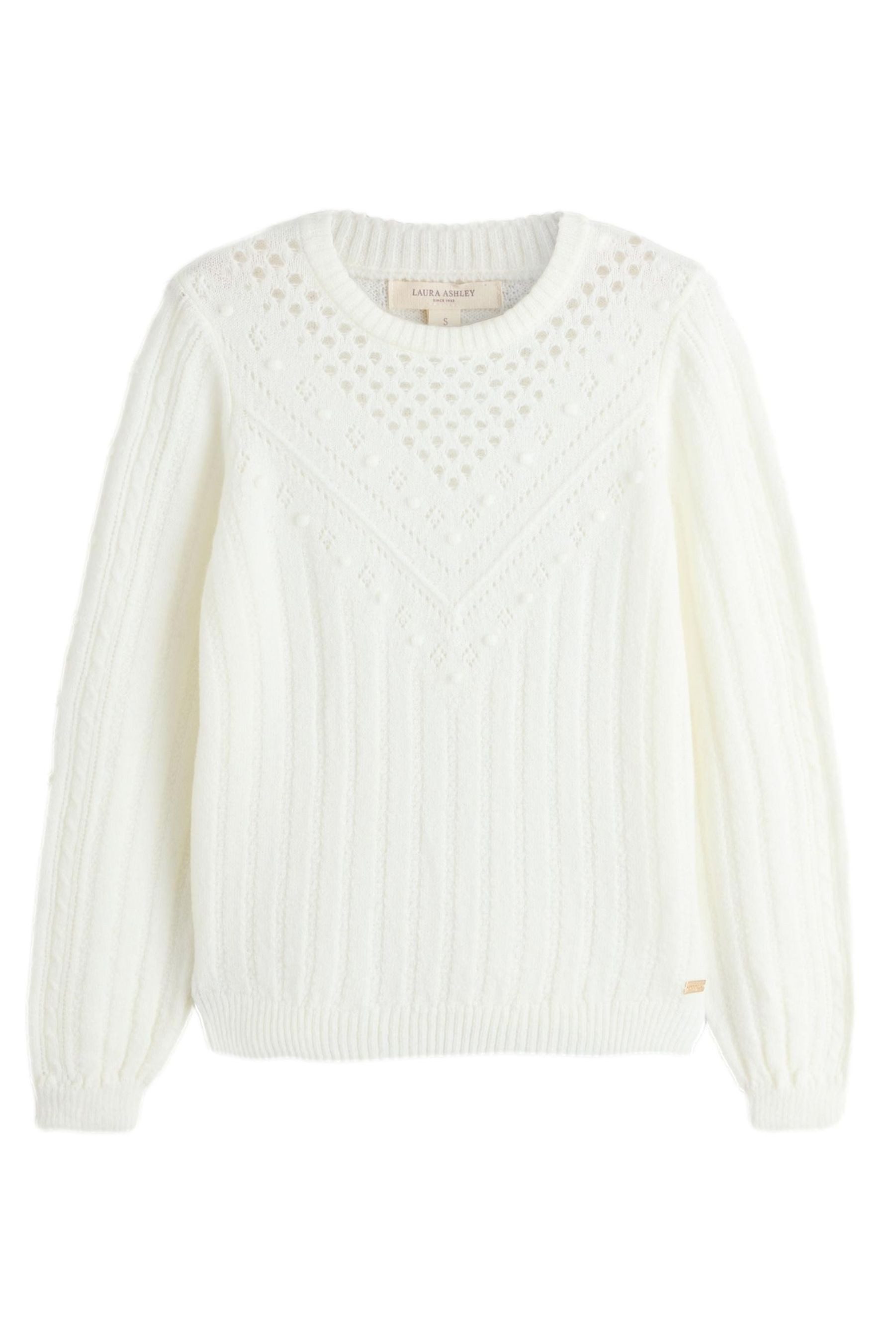 Strickpullover Laura Ashley Strickpullover mit Noppenmuster