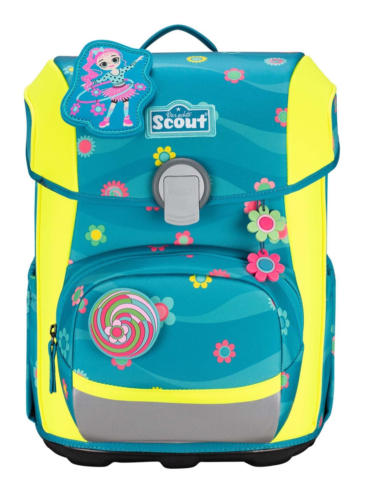 Scout Schulranzen Neo Set 4-teilig (Set, 4-tlg)