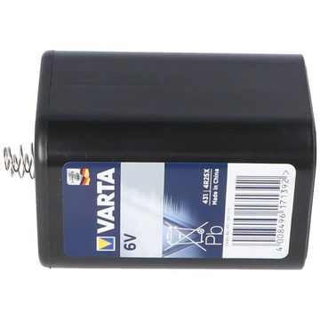 VARTA Varta 431 Blockbatterie, Typ 4R25 Batterie, Lampenbatterie Batterie, (6,0 V)