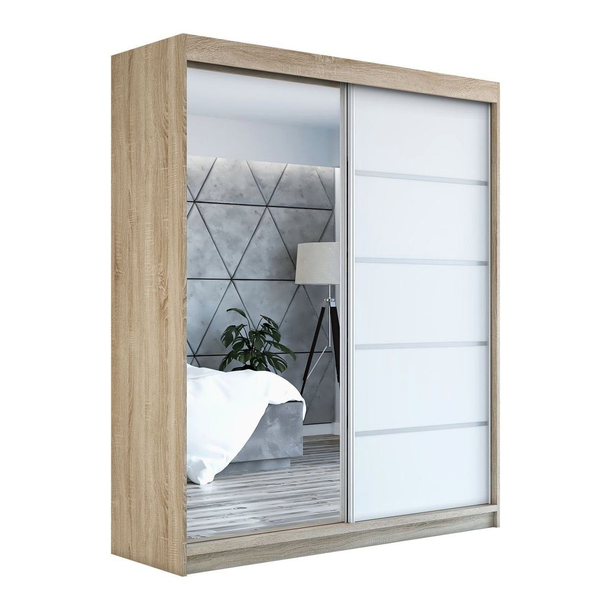 A&J MöbelLand GmbH Schwebetürenschrank GAP 180 günstig online kaufen