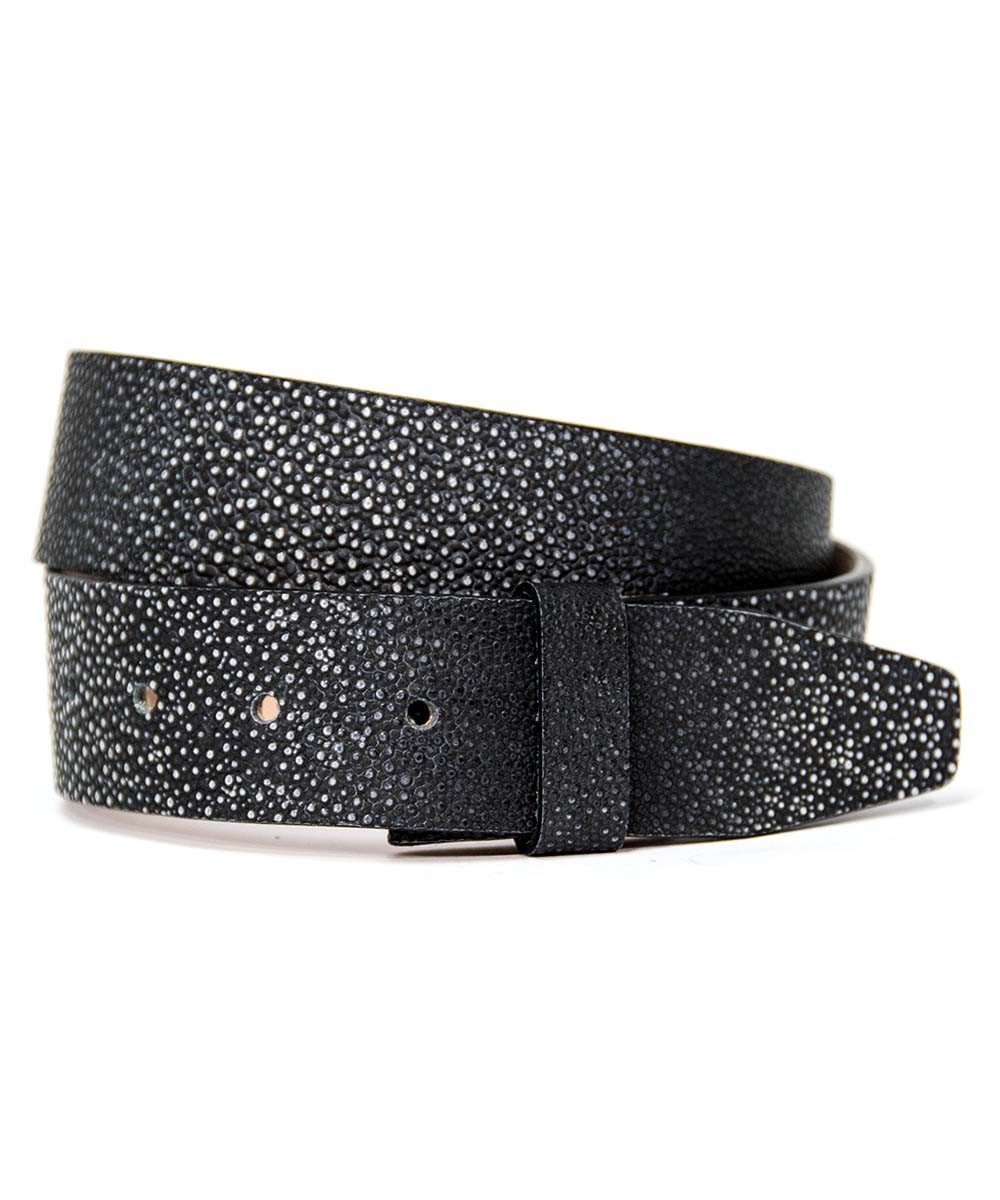 Bag & Belt Ремниriemen Wechselgürtel-Streifen für Dorn-& Koppelschließen 4 cm perforiert