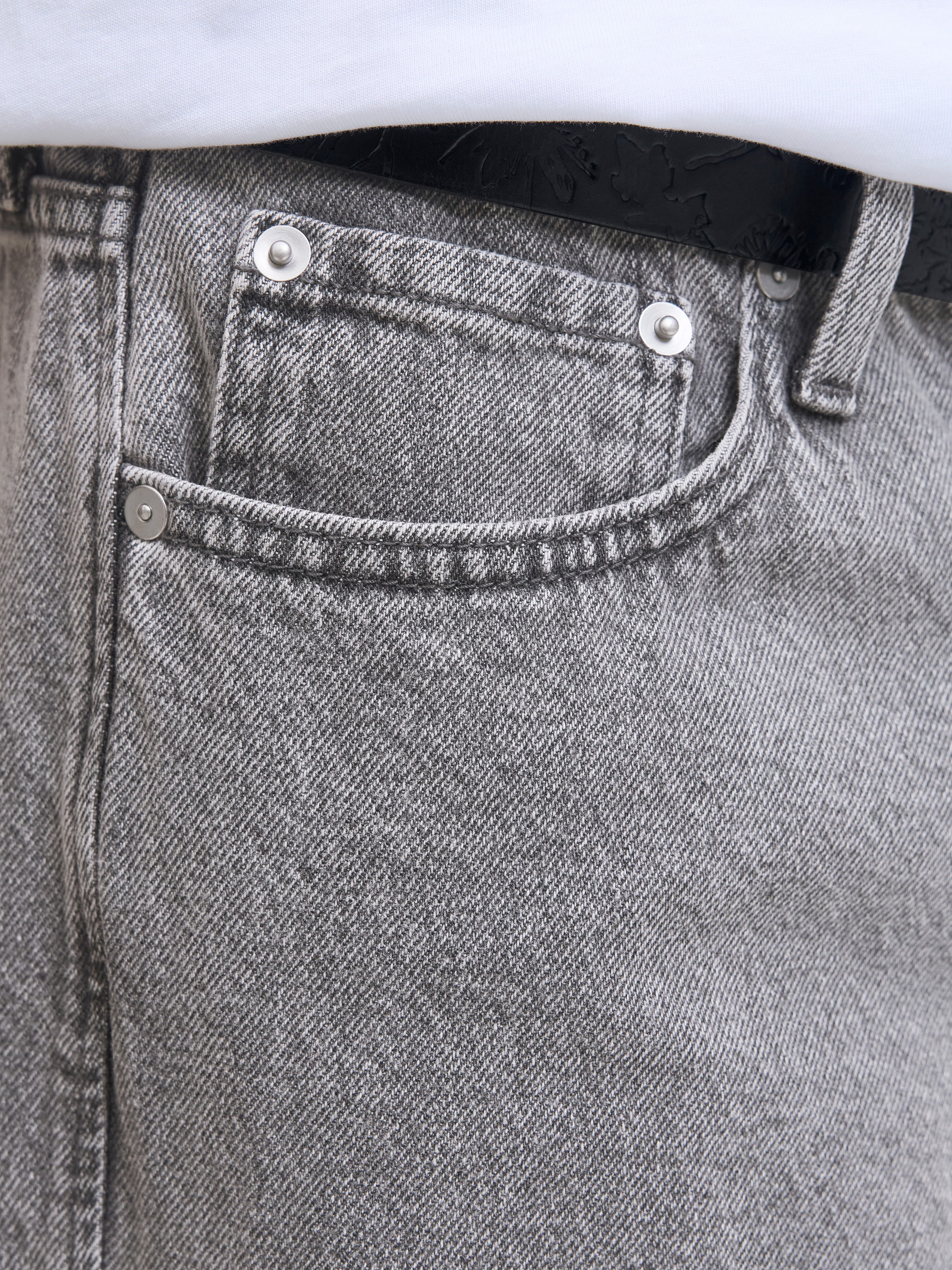 Jack & Jones Relax-fit-Jeans JJIEDDIE mit hoher Taille und lockerer Passform Baumwolle, relaxed fit