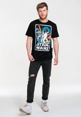 LOGOSHIRT T-Shirt Krieg der Sterne Poster mit tollem Print