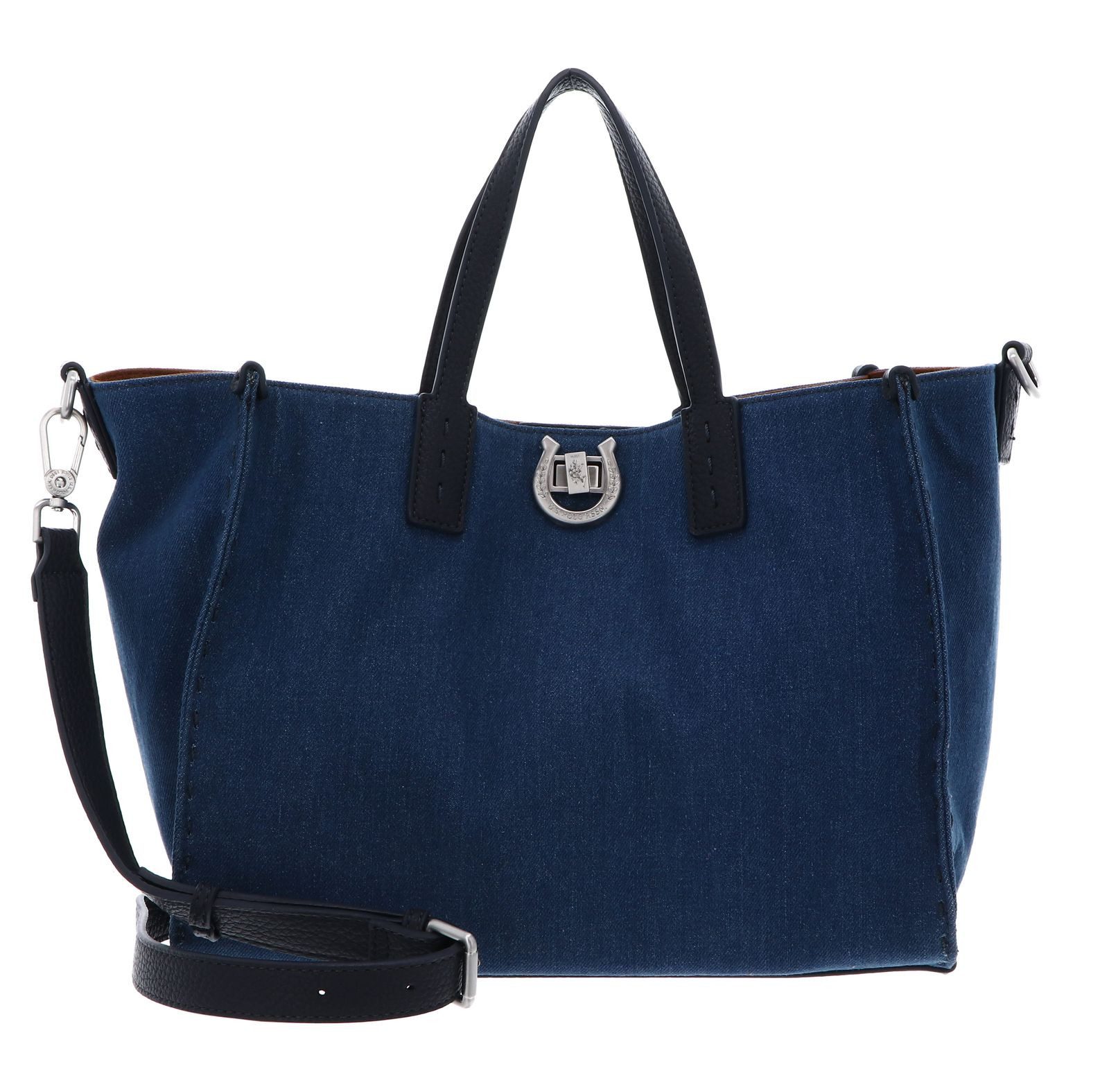 U.S. Polo Assn. Handtasche Double Handle With Extra Bag (Set, 2-tlg)