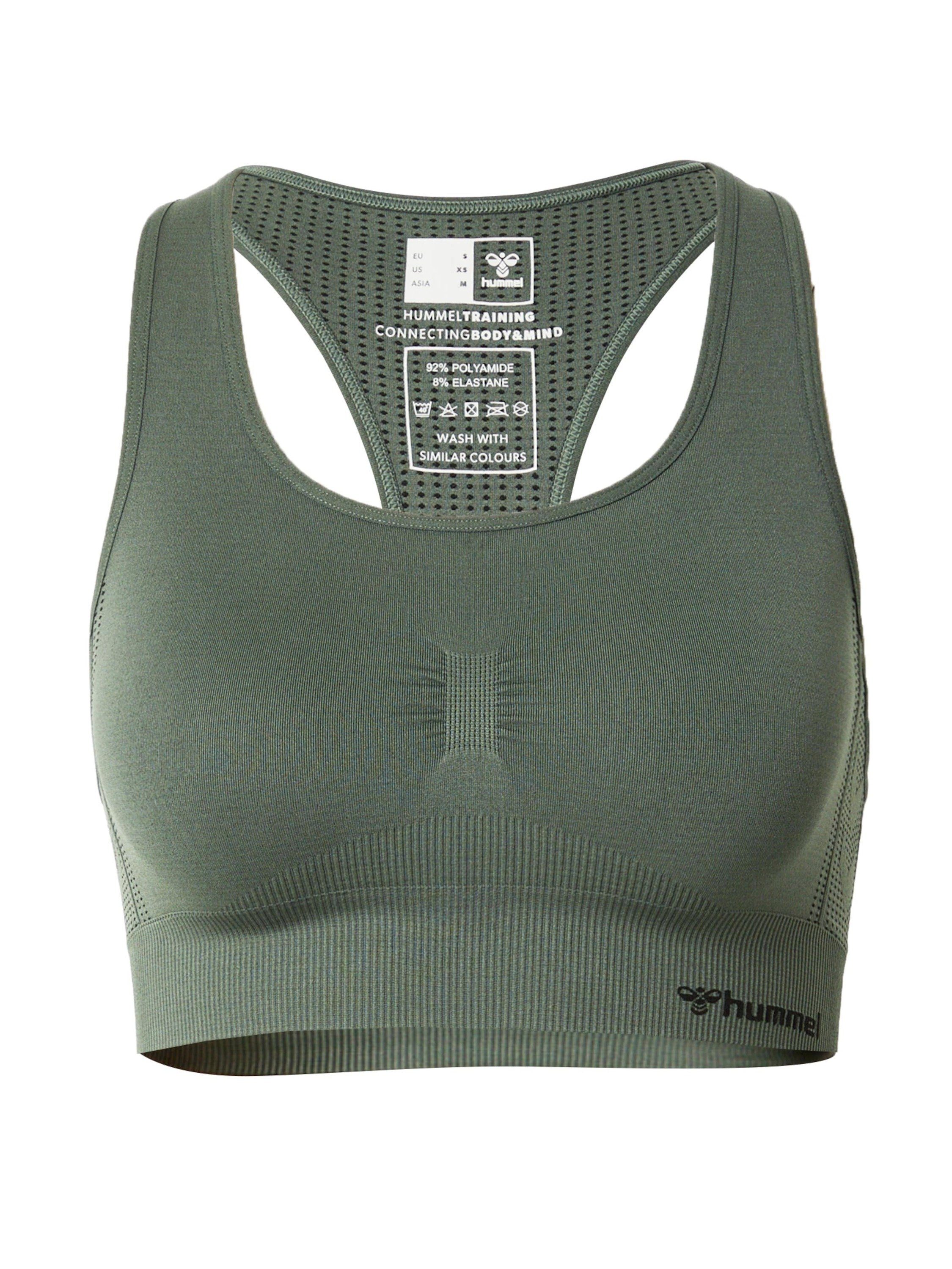 hummel Sport-BH (1-tlg) Drapiert/gerafft