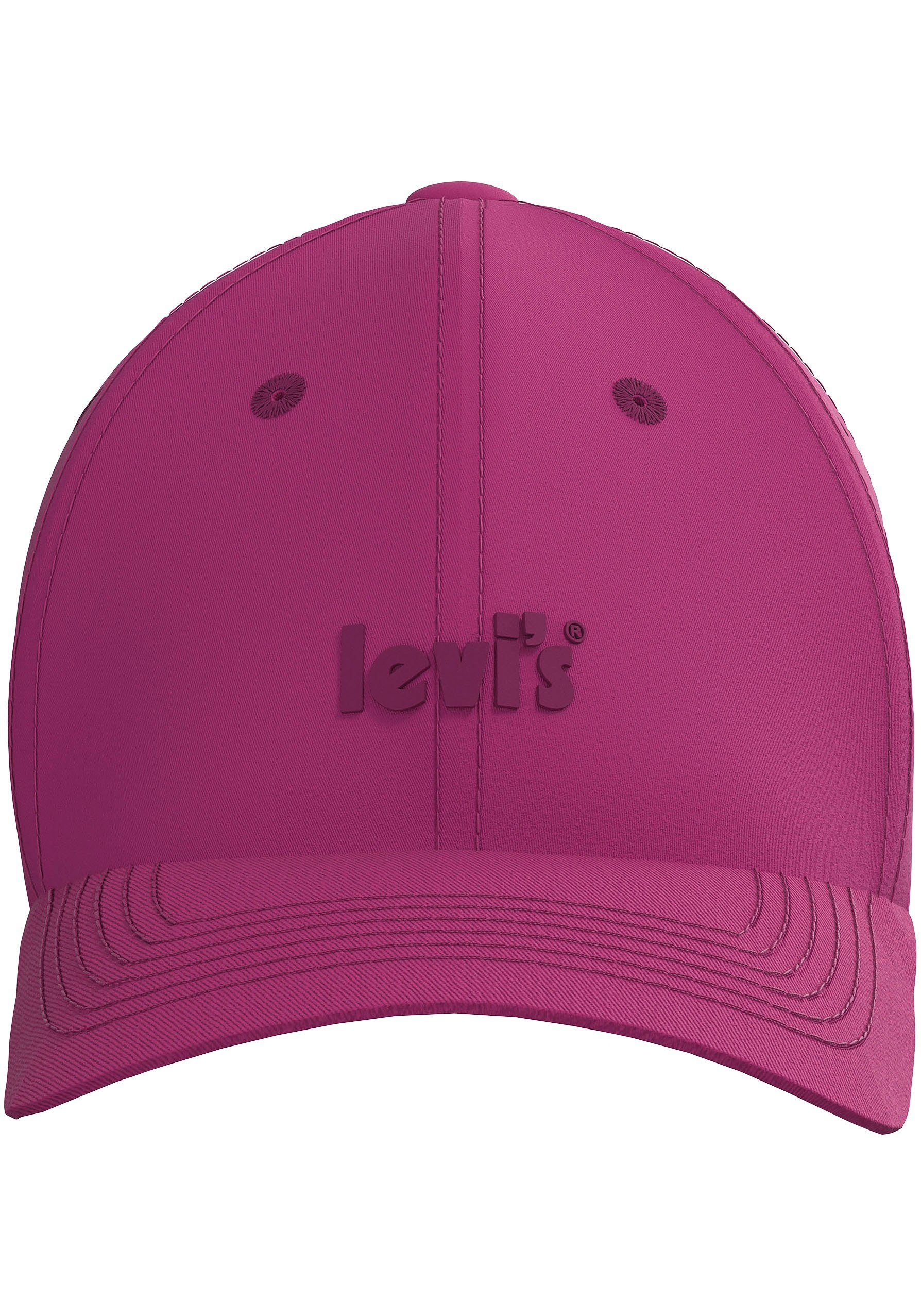 Levi's® Baseball Cap Poster Logo regular fuch | Baseball Caps