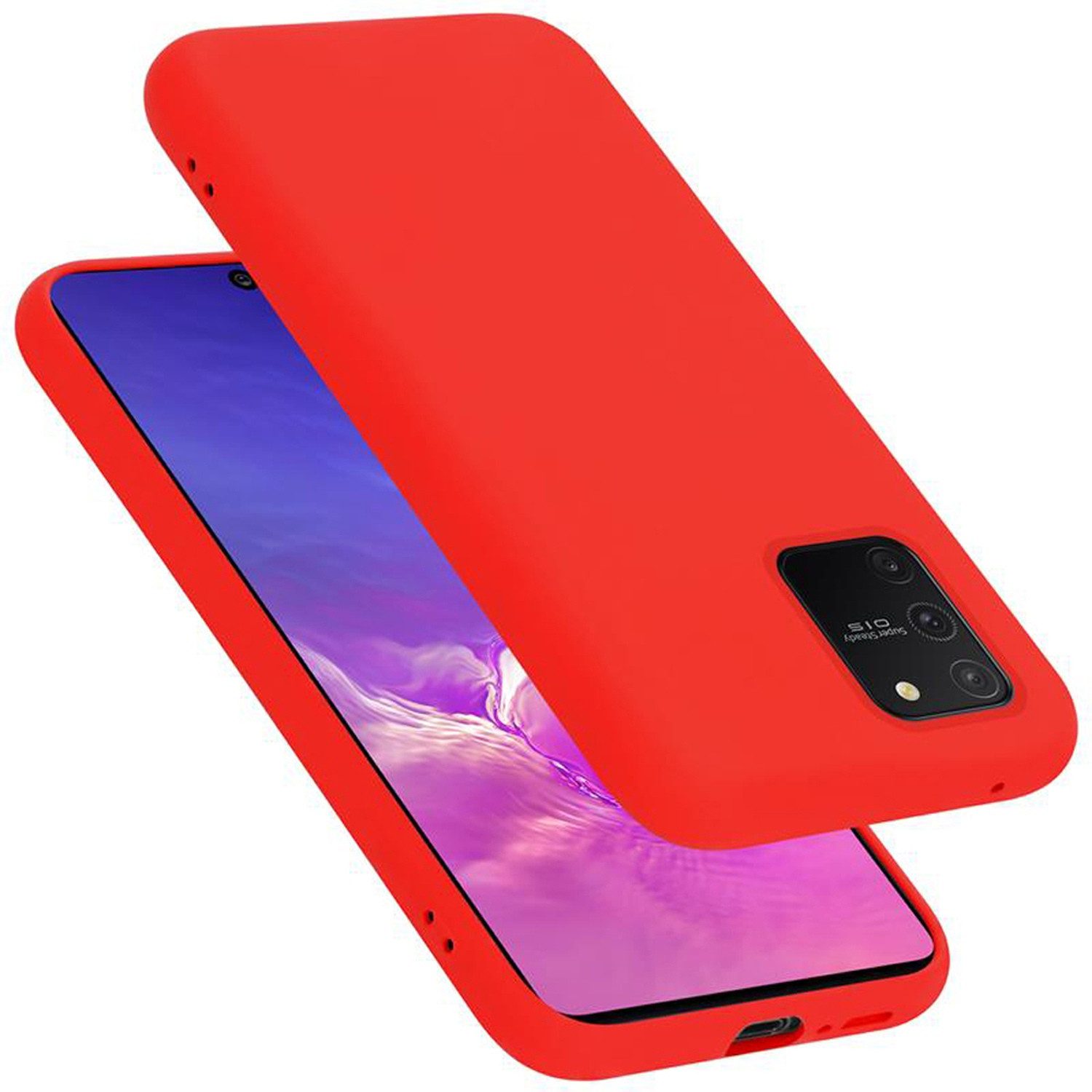 Cadorabo Handyhülle für Samsung Galaxy A91 / S10 LITE / M80s Hülle Samsung Galaxy A91 / S10 LITE / M80s, Flexible Hülle TPU Silikon Schutzhülle Back Cover Case