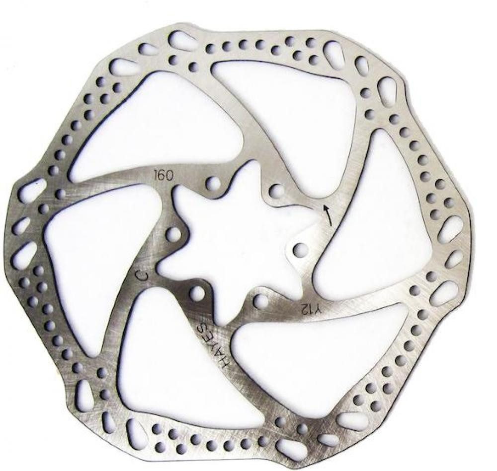 Hayes Scheibenbremse Hayes Bremscheiben L-Serie Ø203Mm 6-Loch L Silber - leichte, leistungs